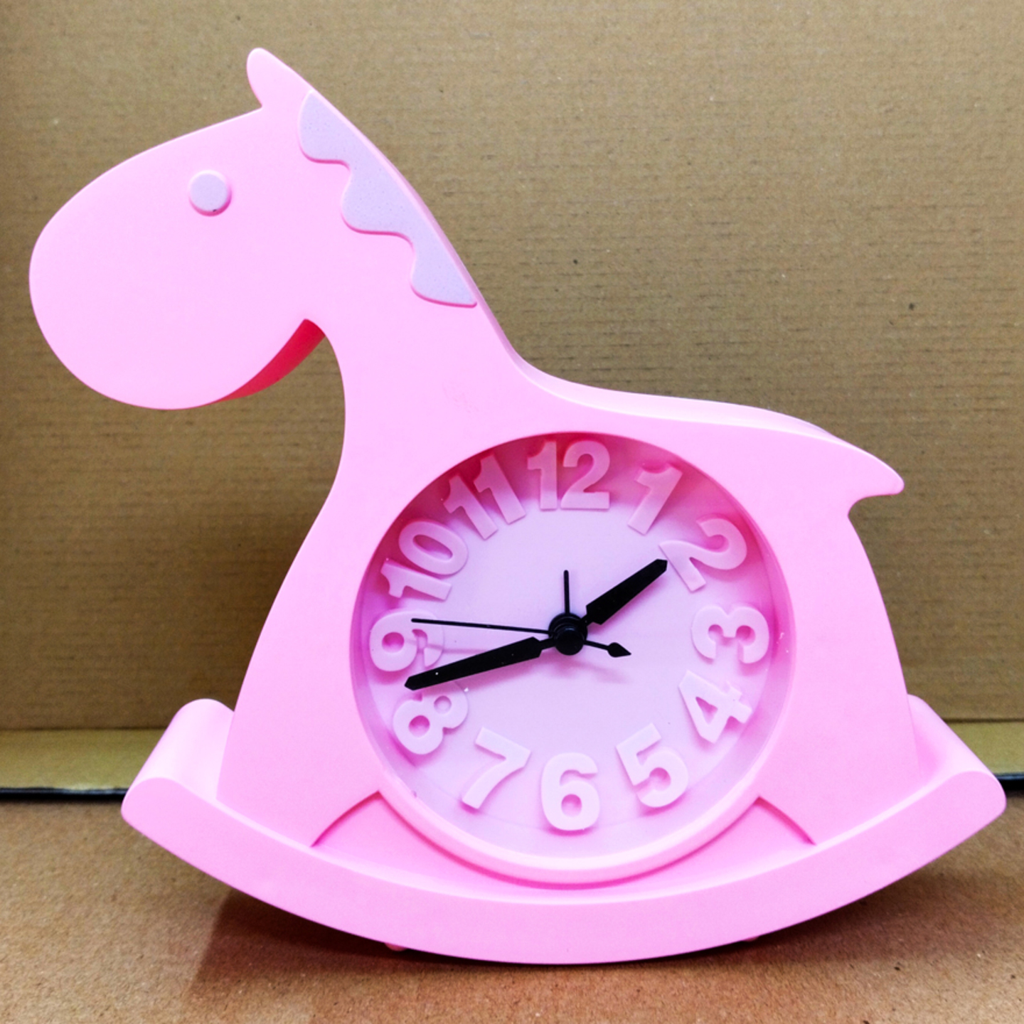 Acrylic Alarm Clock-Unicorn-Pink