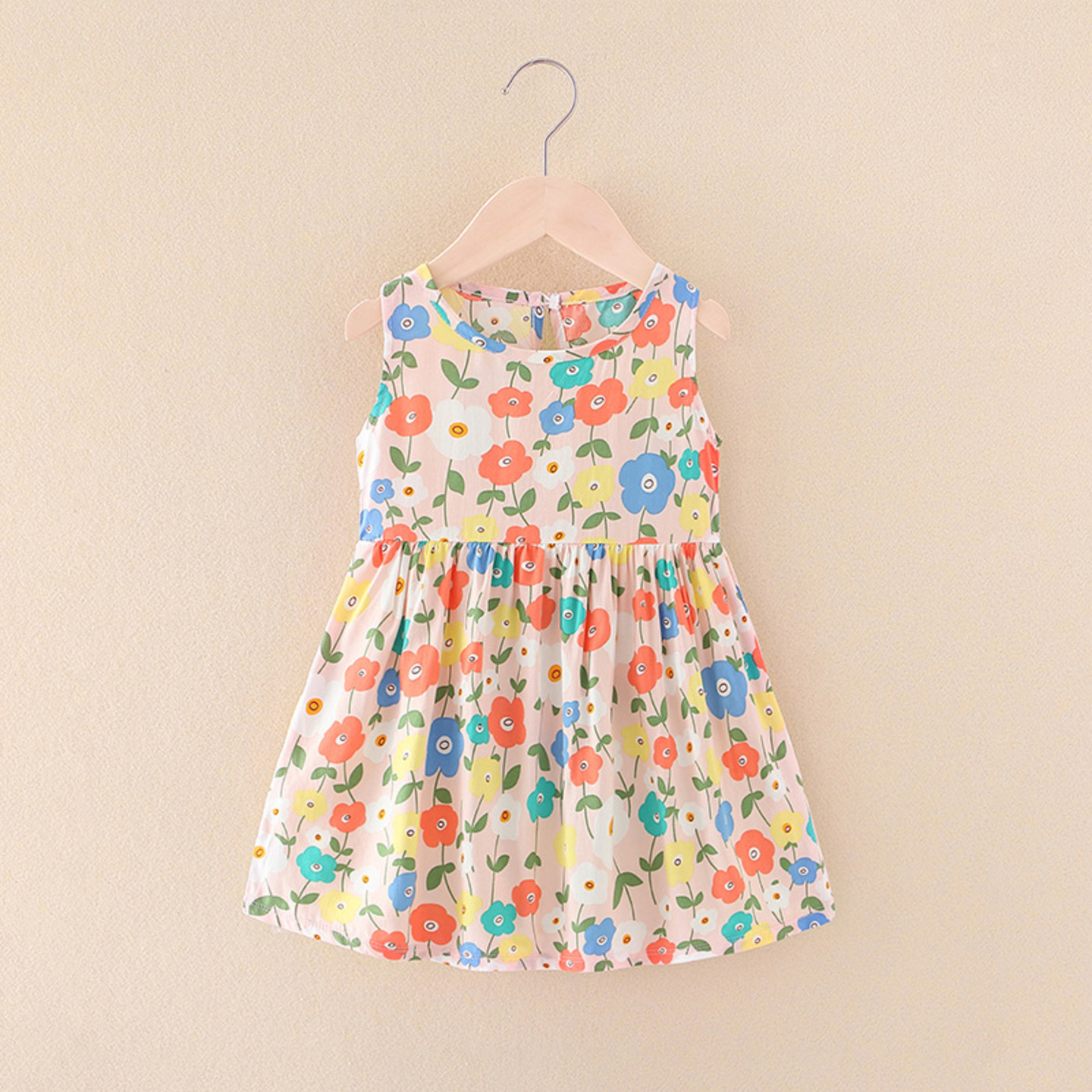 Multicolor Floral Baby Girl Casual Wear