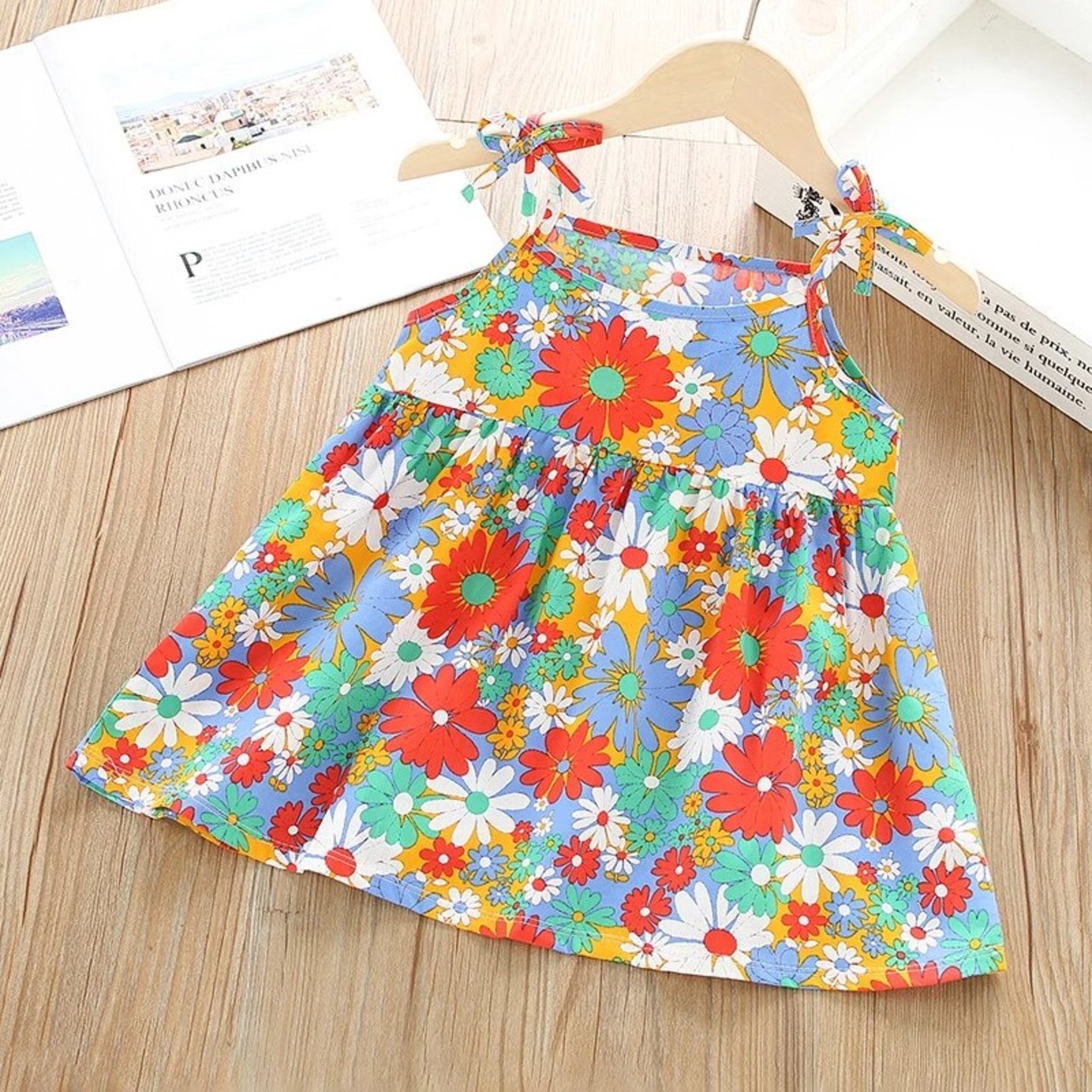 Girls Cami -Strap One Piece Casual Dress
