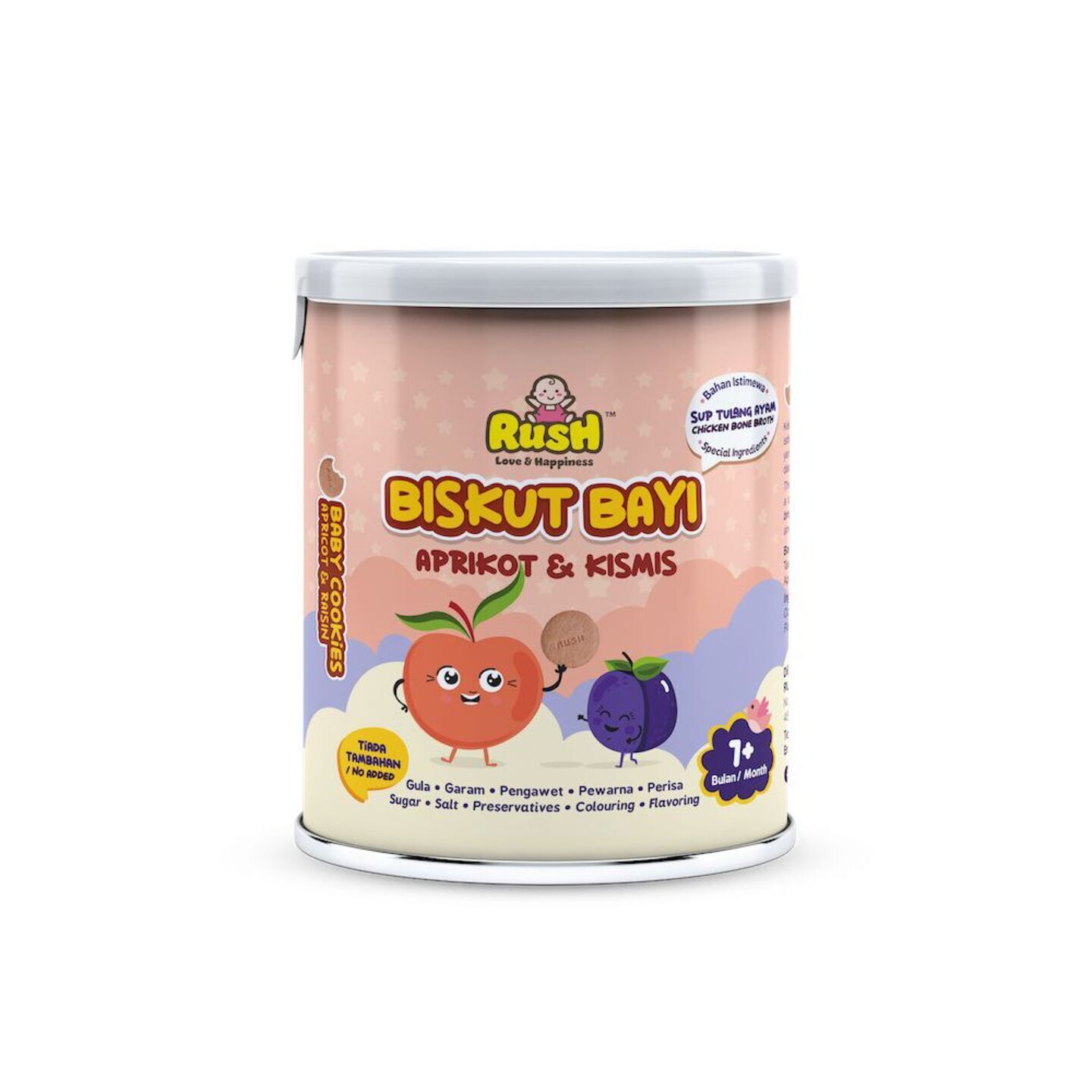 Rush Cookies Apricot & Raisin