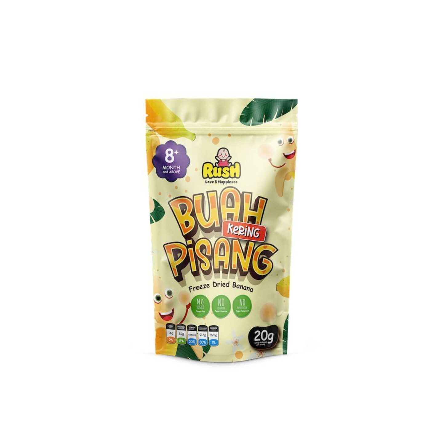 Freeze Dried Fruit Banana