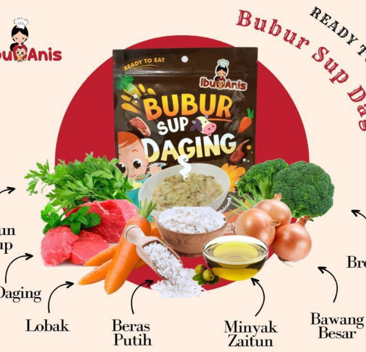 Ibu Anis Bubur Sup Daging