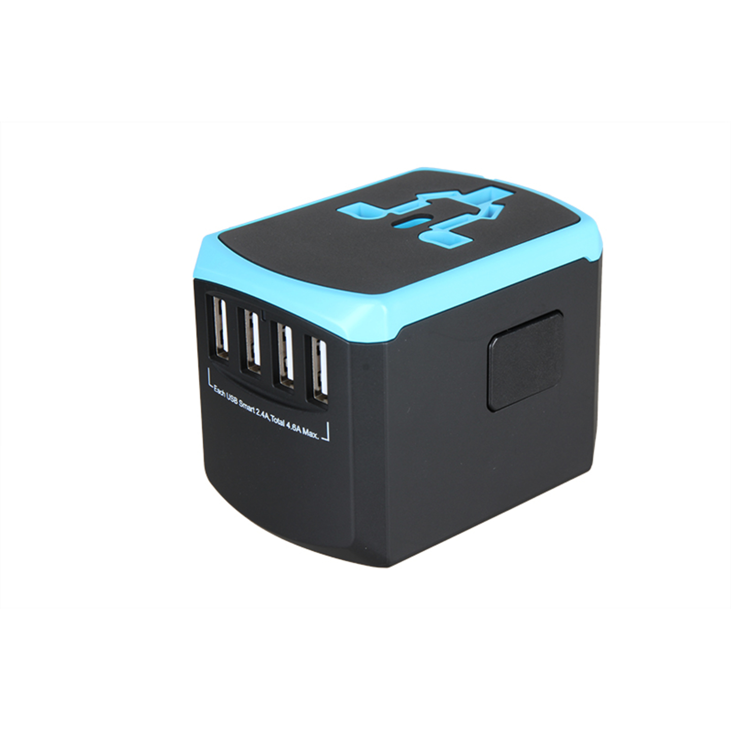 3 usb ports with type-C travel adaptor 