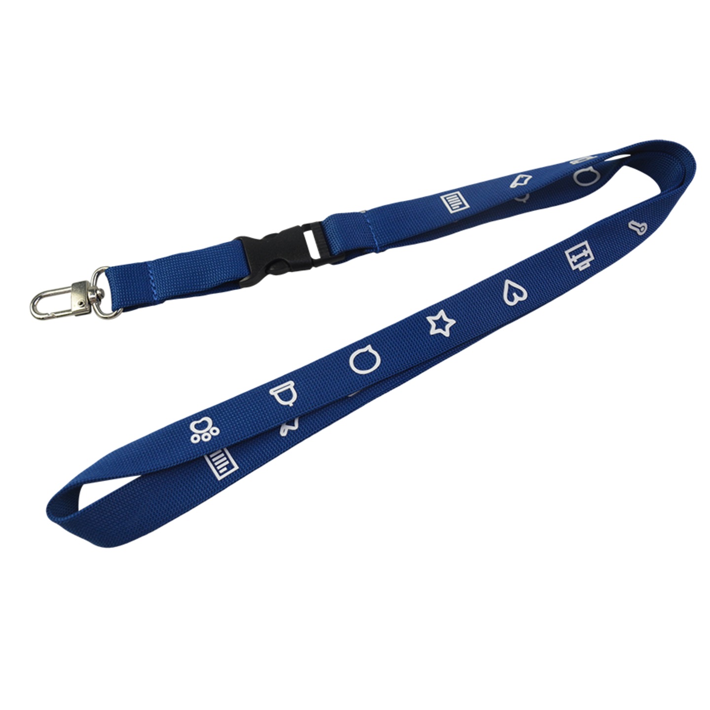 Silkscreen printing shoelace lanyard