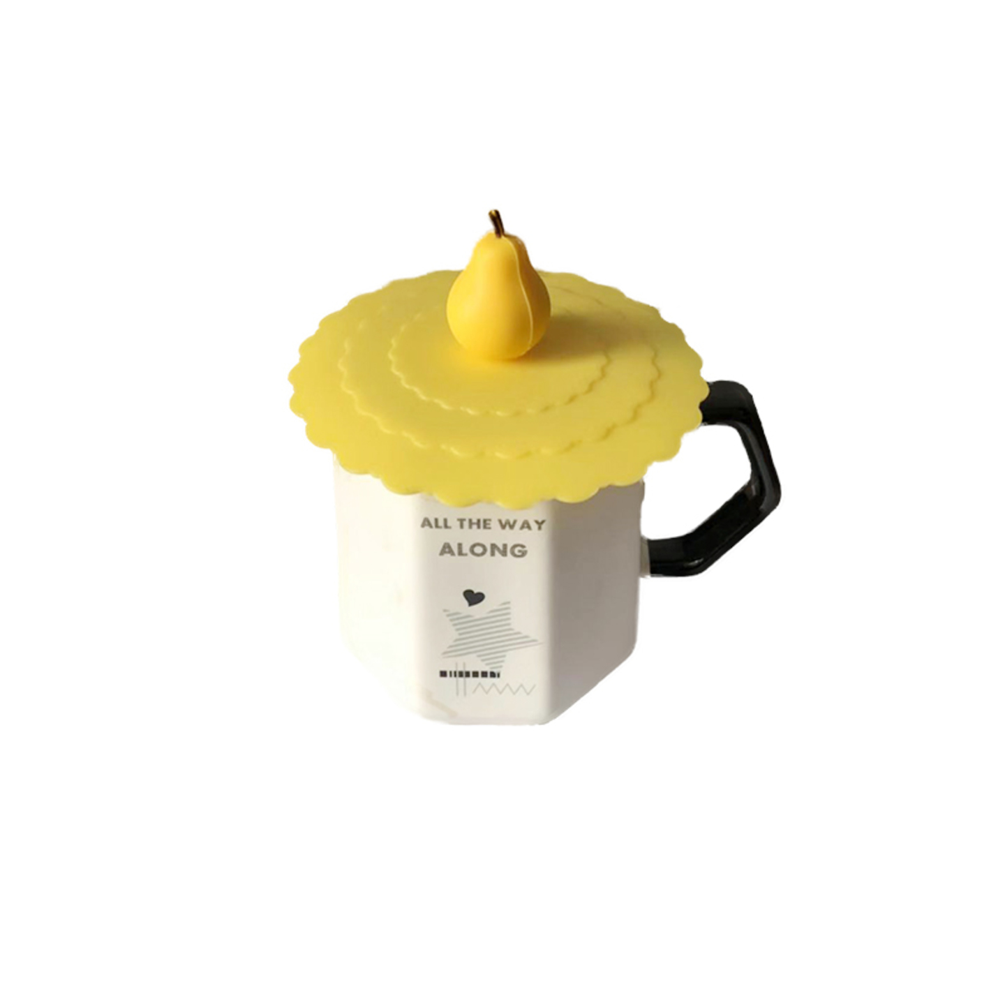 Anti-dust silicon cup lid with customize logo