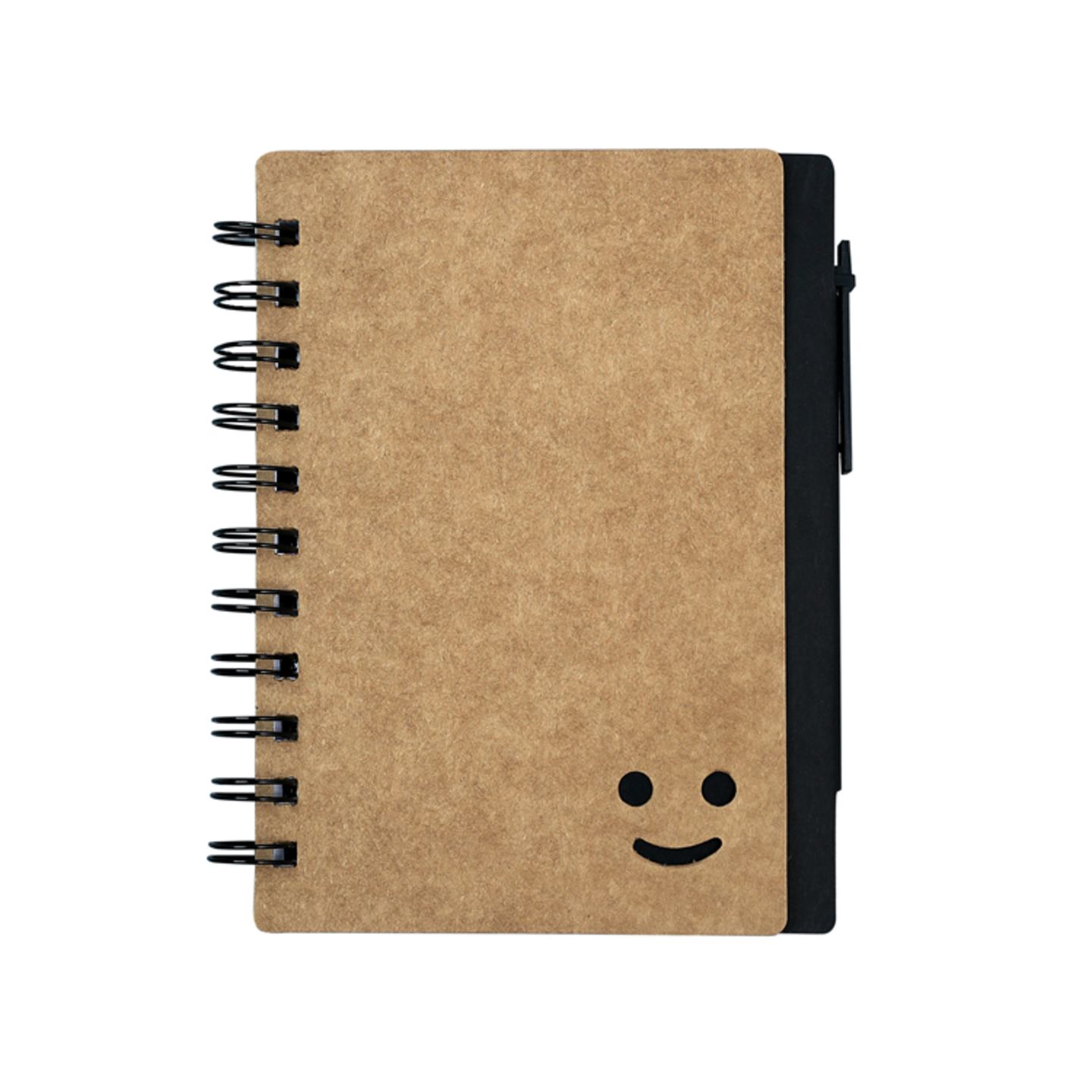 226-1 Eco friendly O-ring notebook with Kraft cover and ball pen