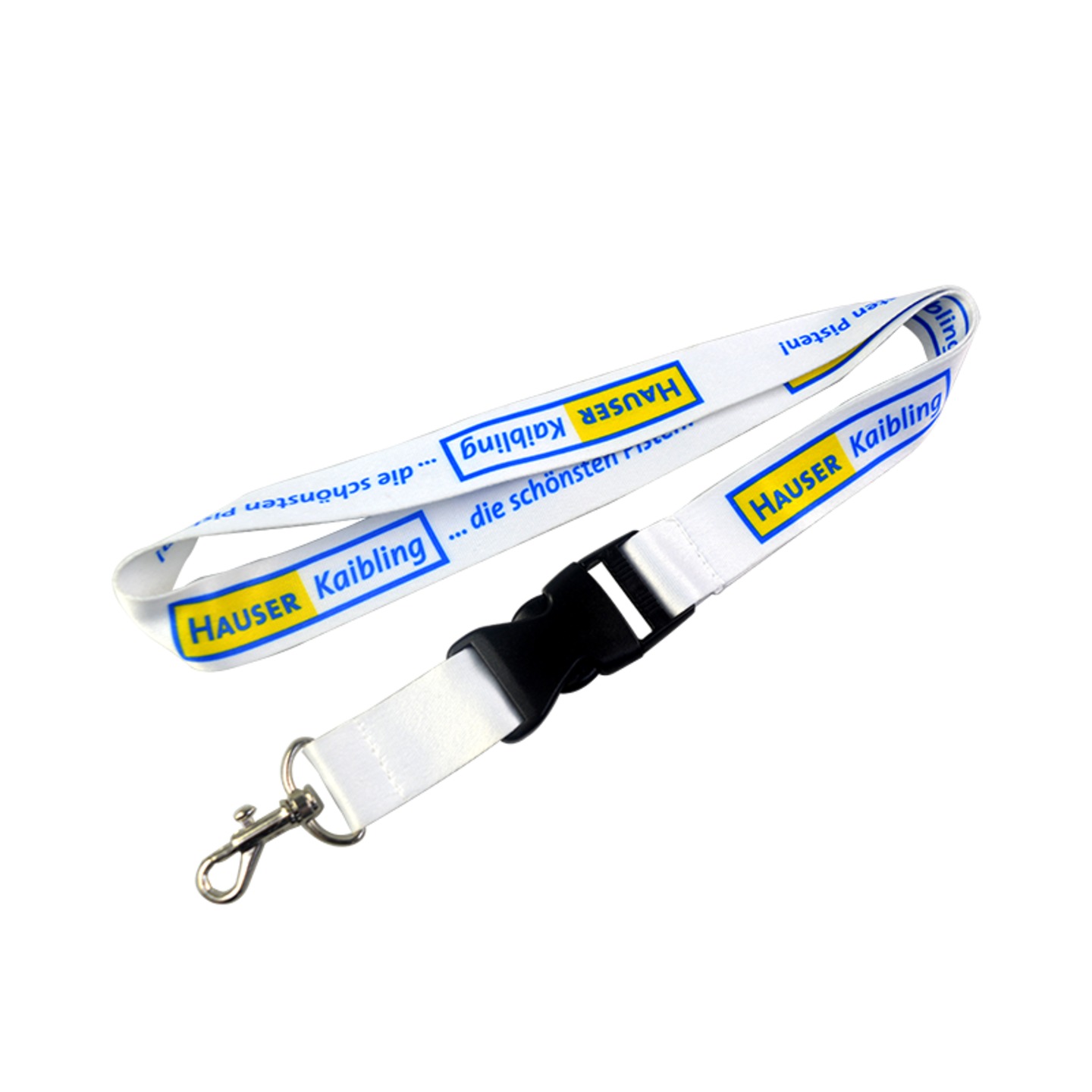 Sublimation printing polyester lanyard