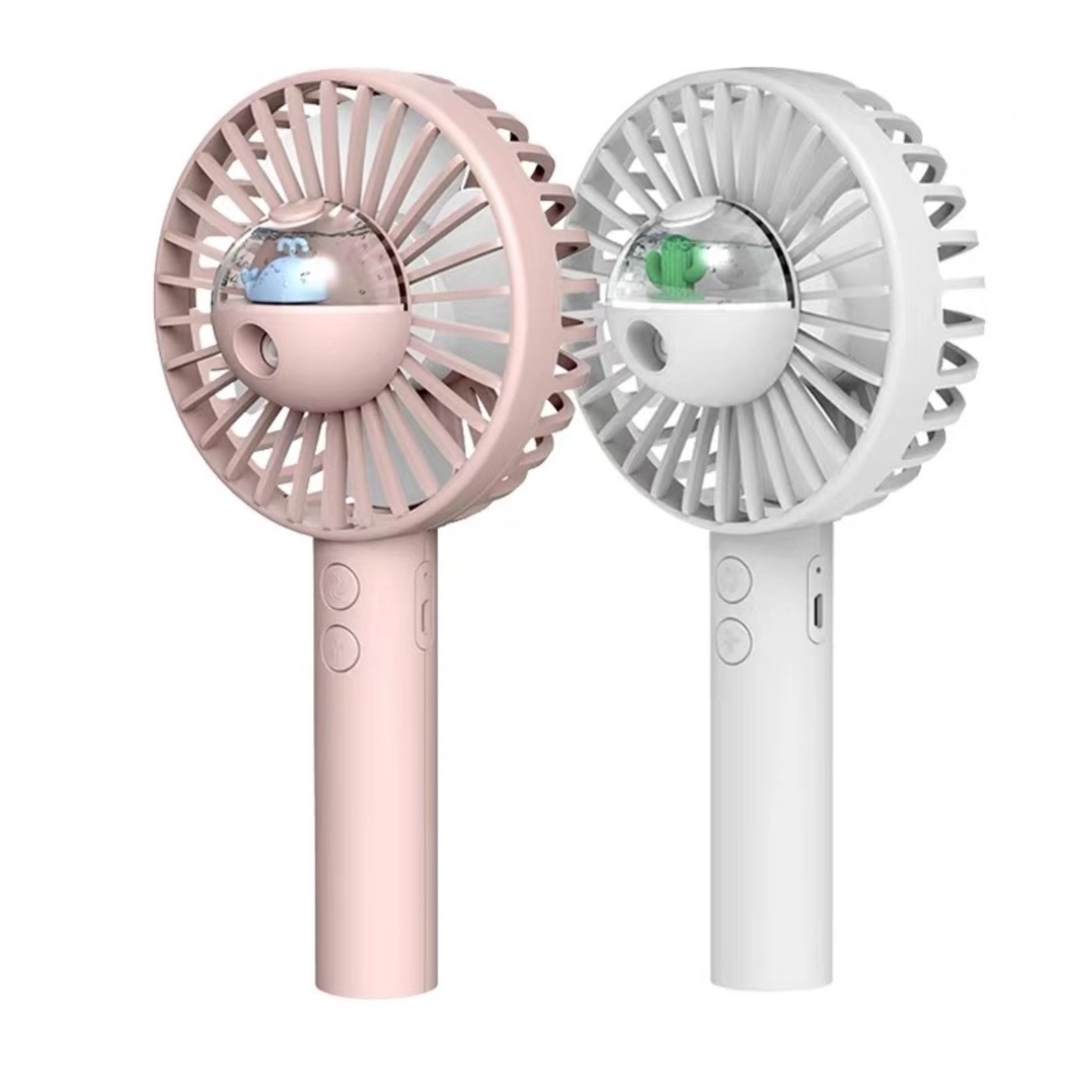 Portable spray mist fan 