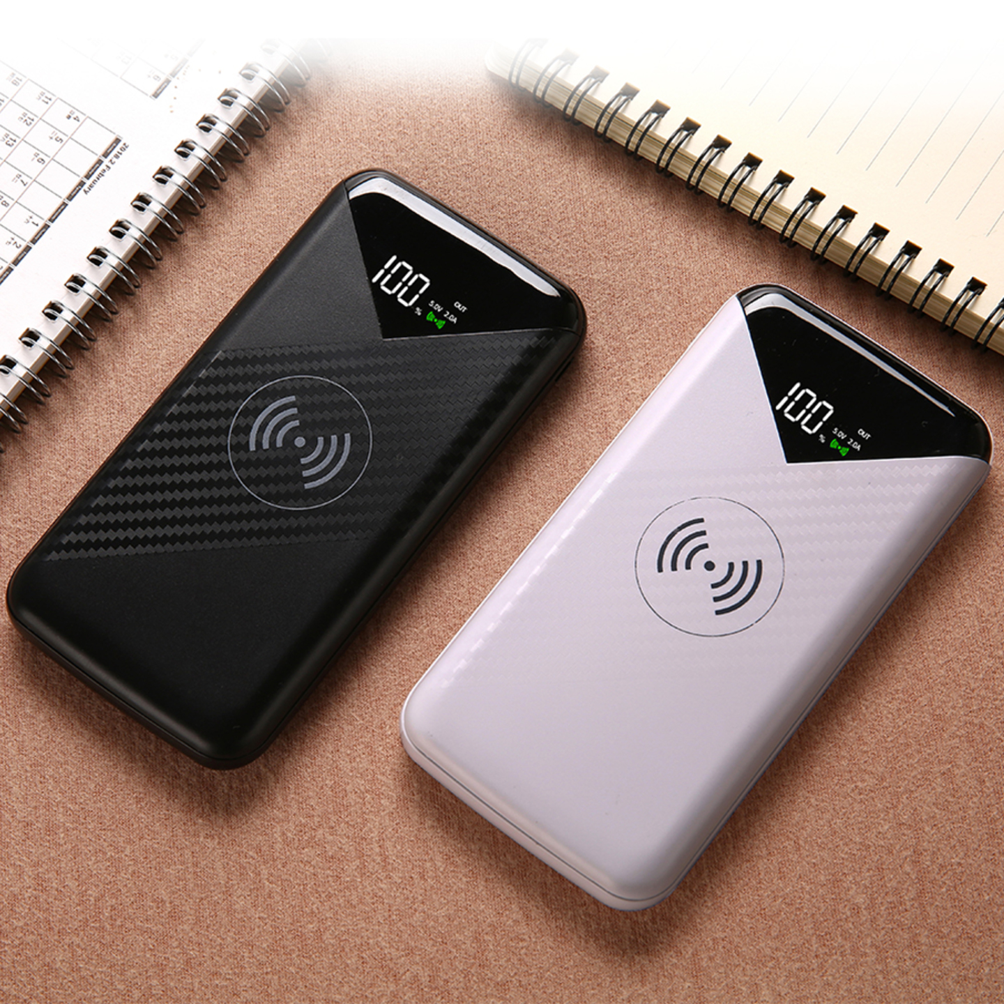 HG608 10000mAh powerbank with wireless charger