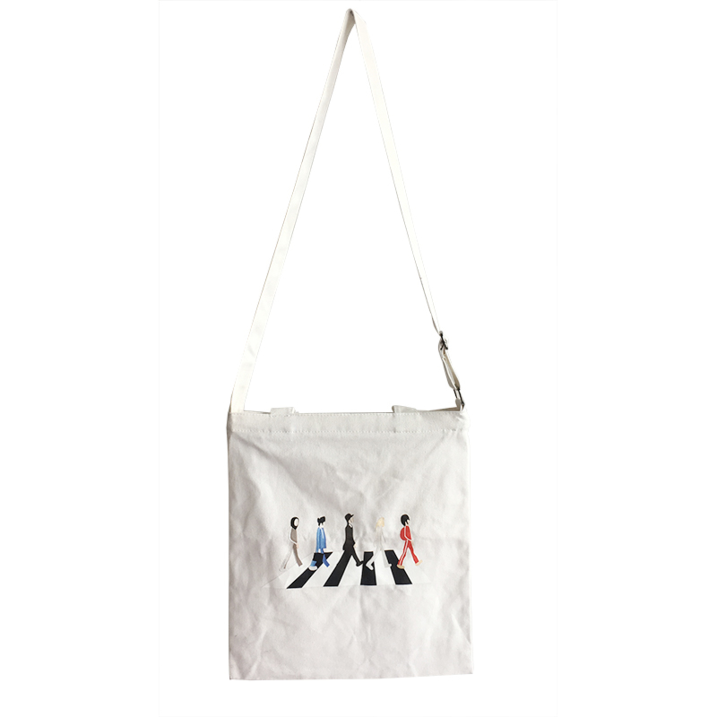10onz canvas sling bag with zip and handle