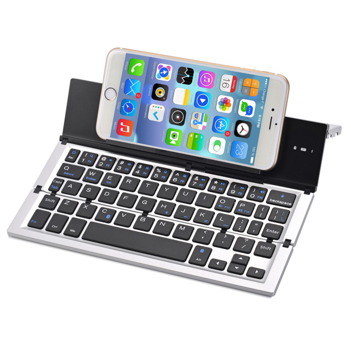 JY608 Wireless bluetooth keyboard for ipad/handphone 