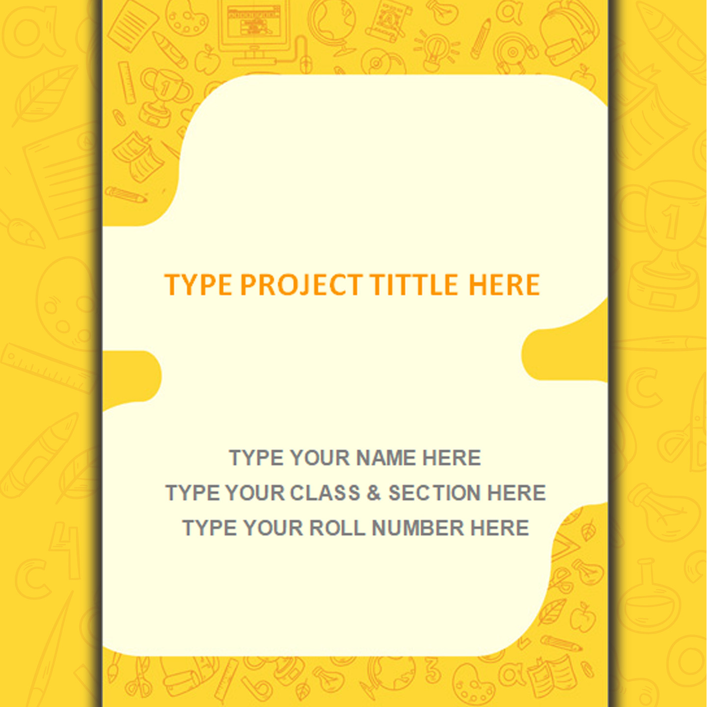 Students Project template