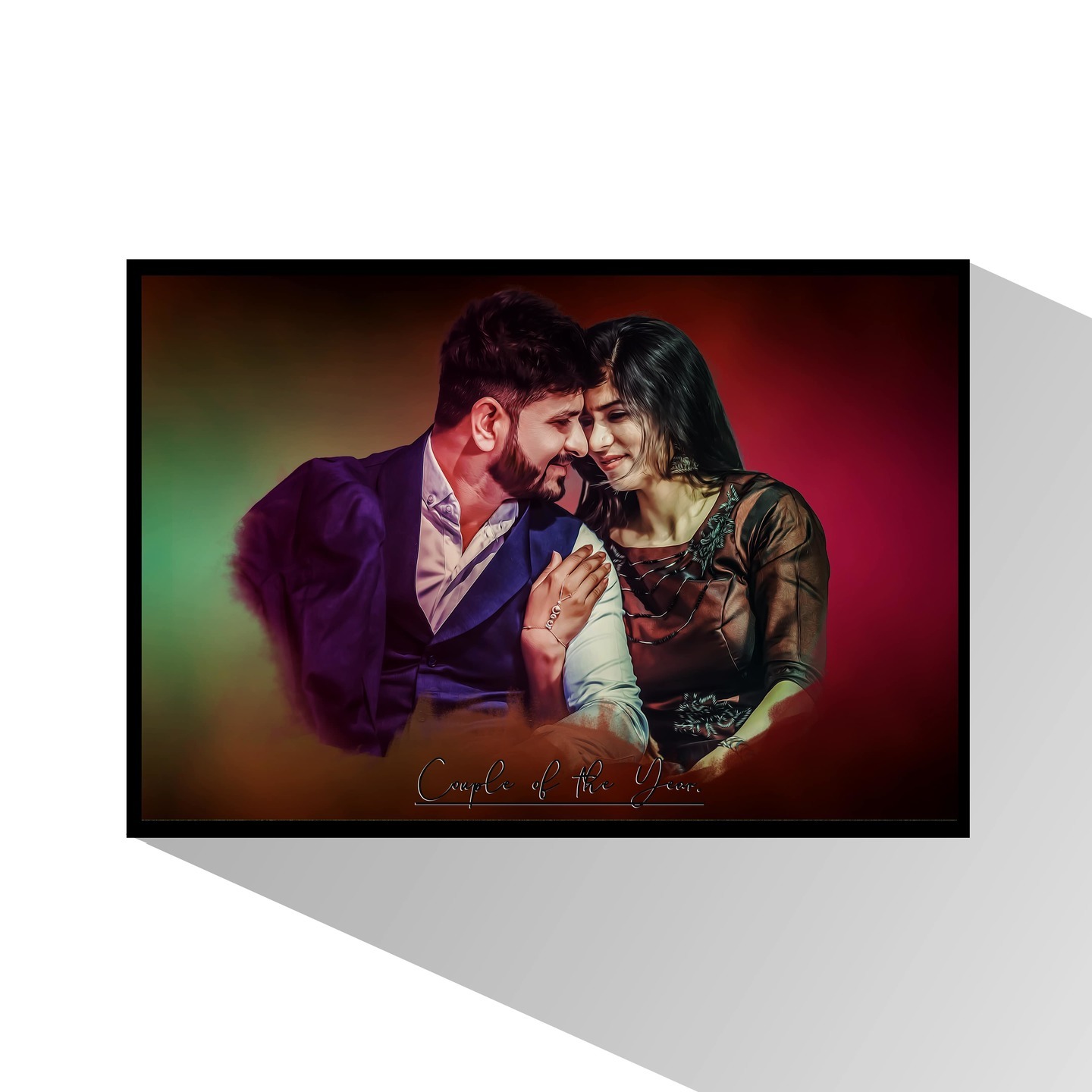 Personalised Digital Painting Frame 2 or more Persons