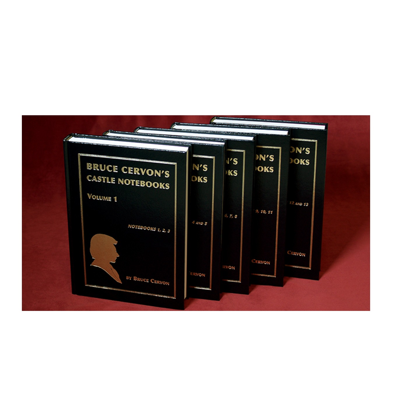 Bruce Cervon Castle Notebooks 1-4