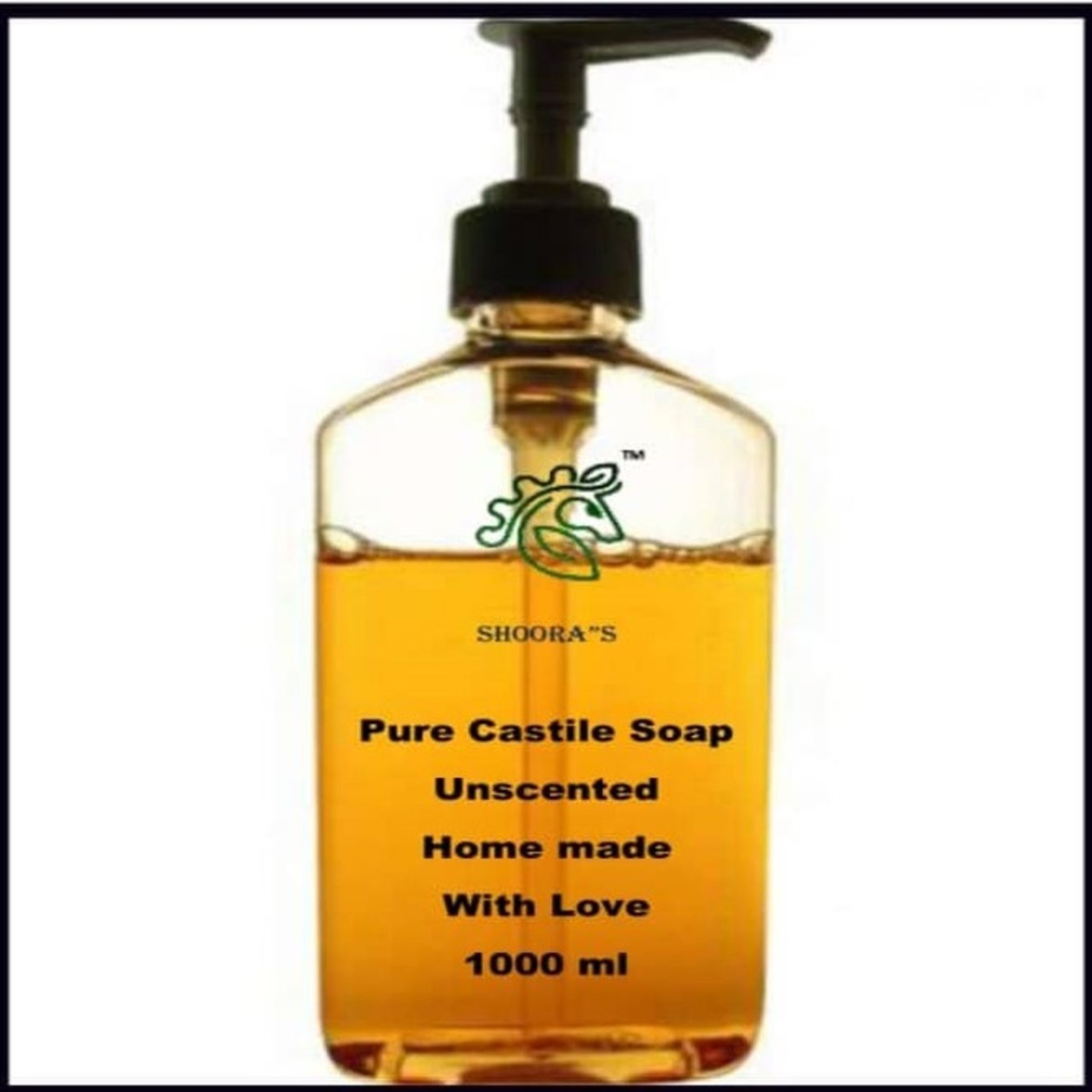 Liquid Castile Soap 1000 ml Unscented