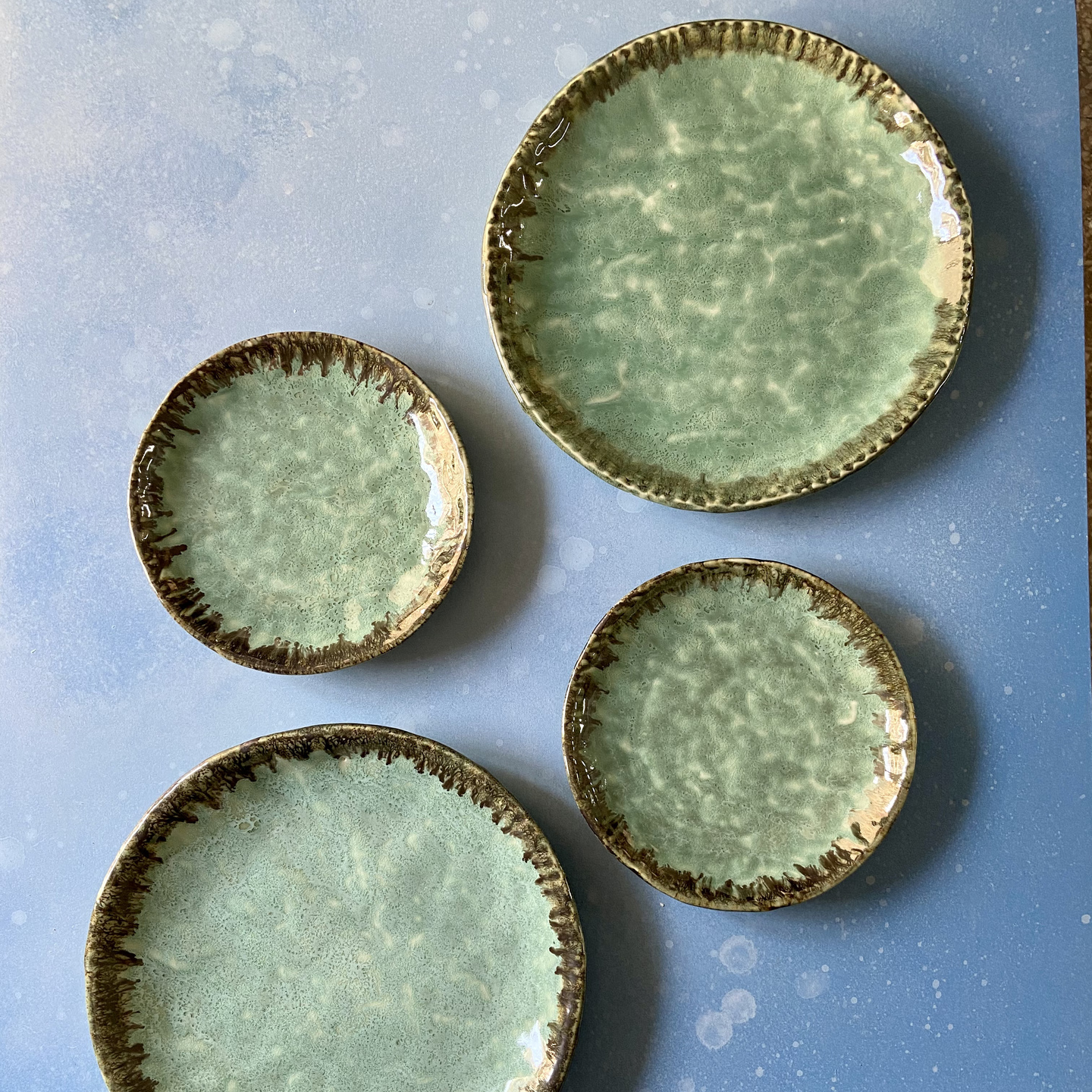 Mint Studio Pottery Plates
