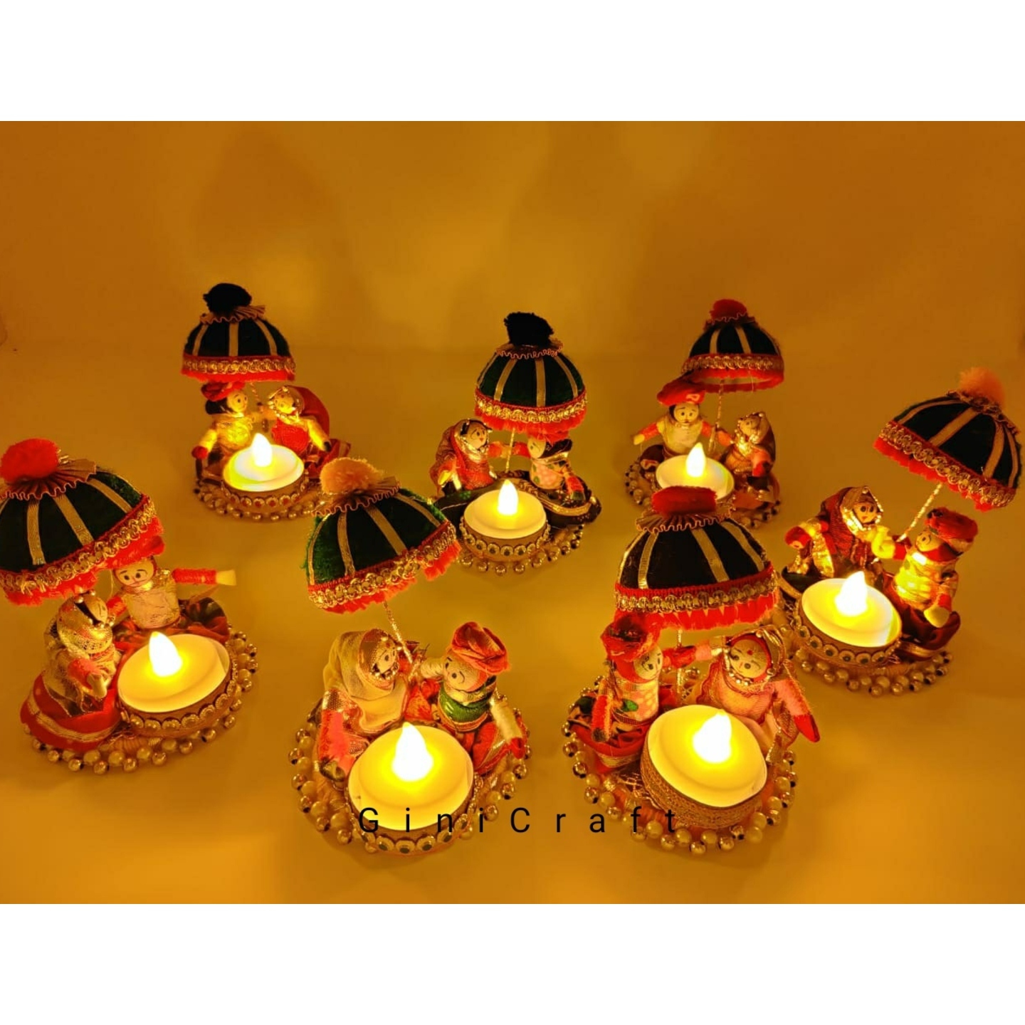 Pair of Raja Rani with Chhatri FCTL12