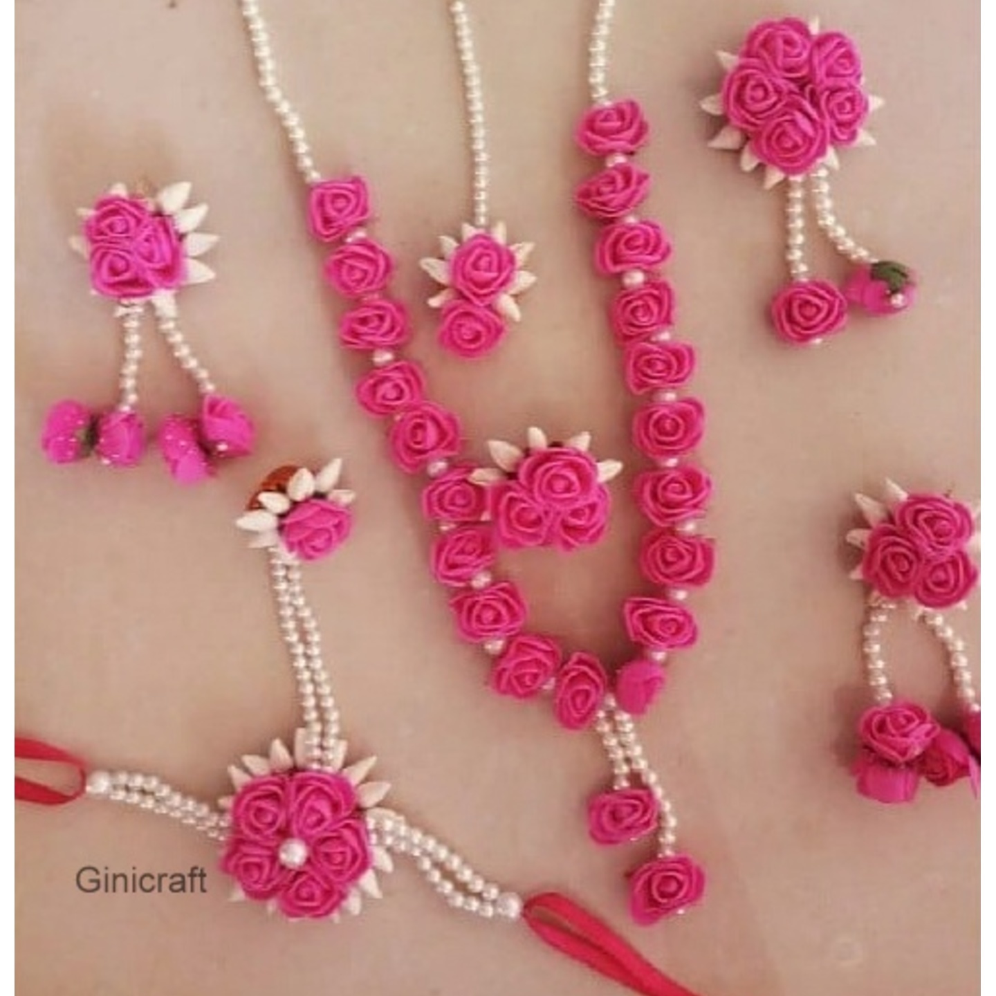 Floral Jewelry Set