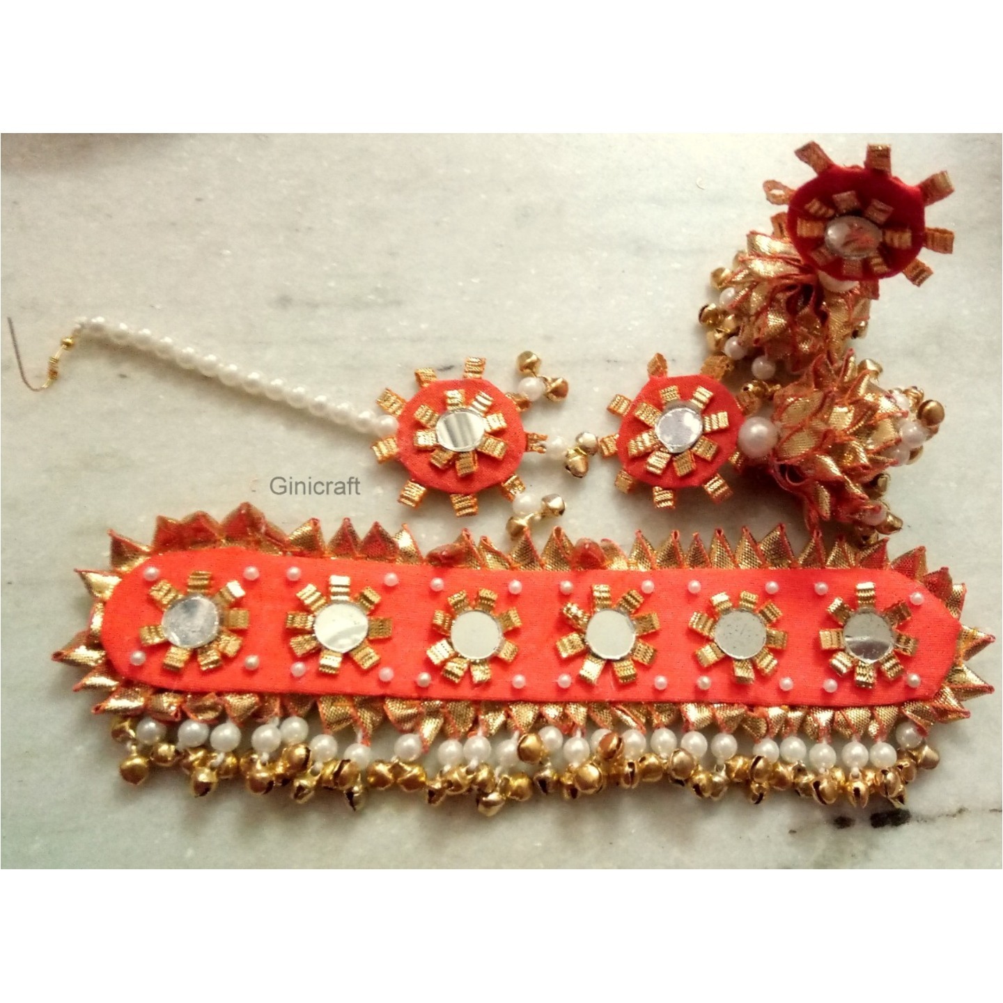 Choker Gota Jewelry set