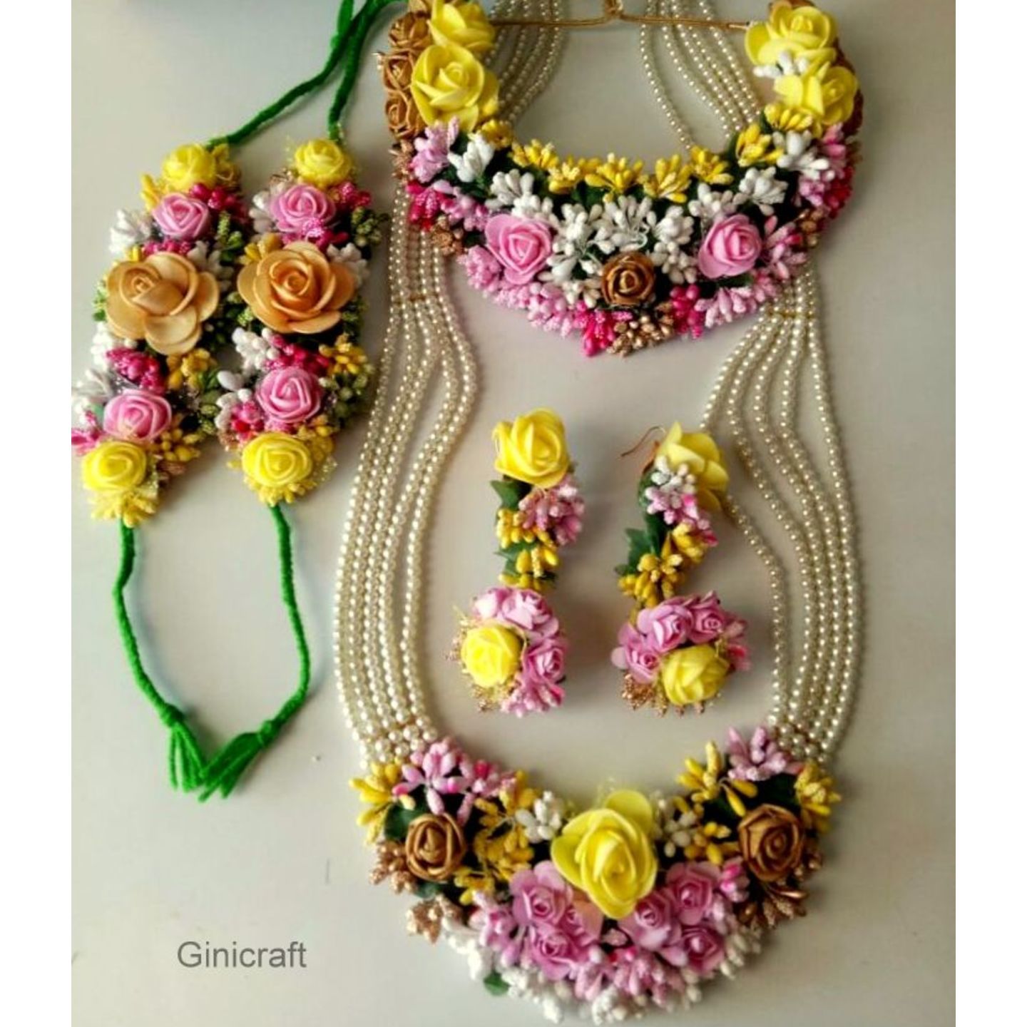 Floral Jewelry Set
