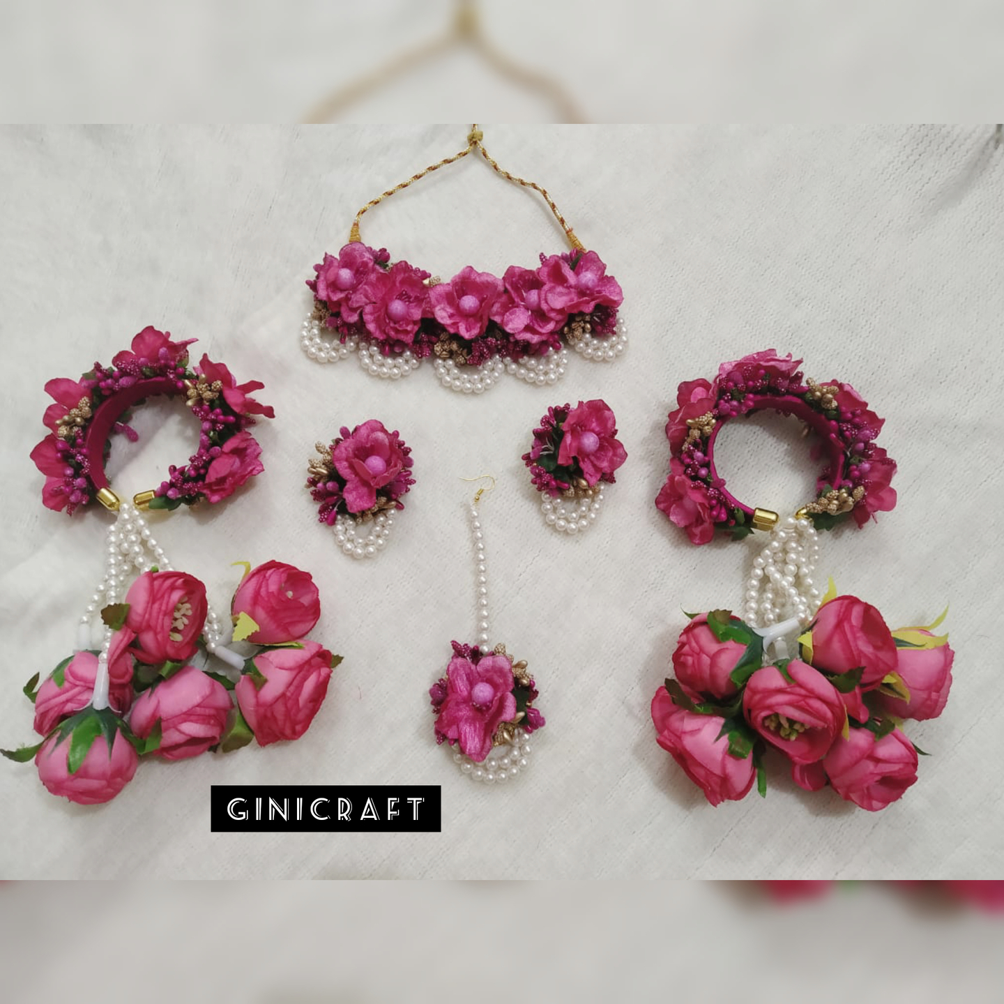 HJJS27 - Floral Jewelry Set
