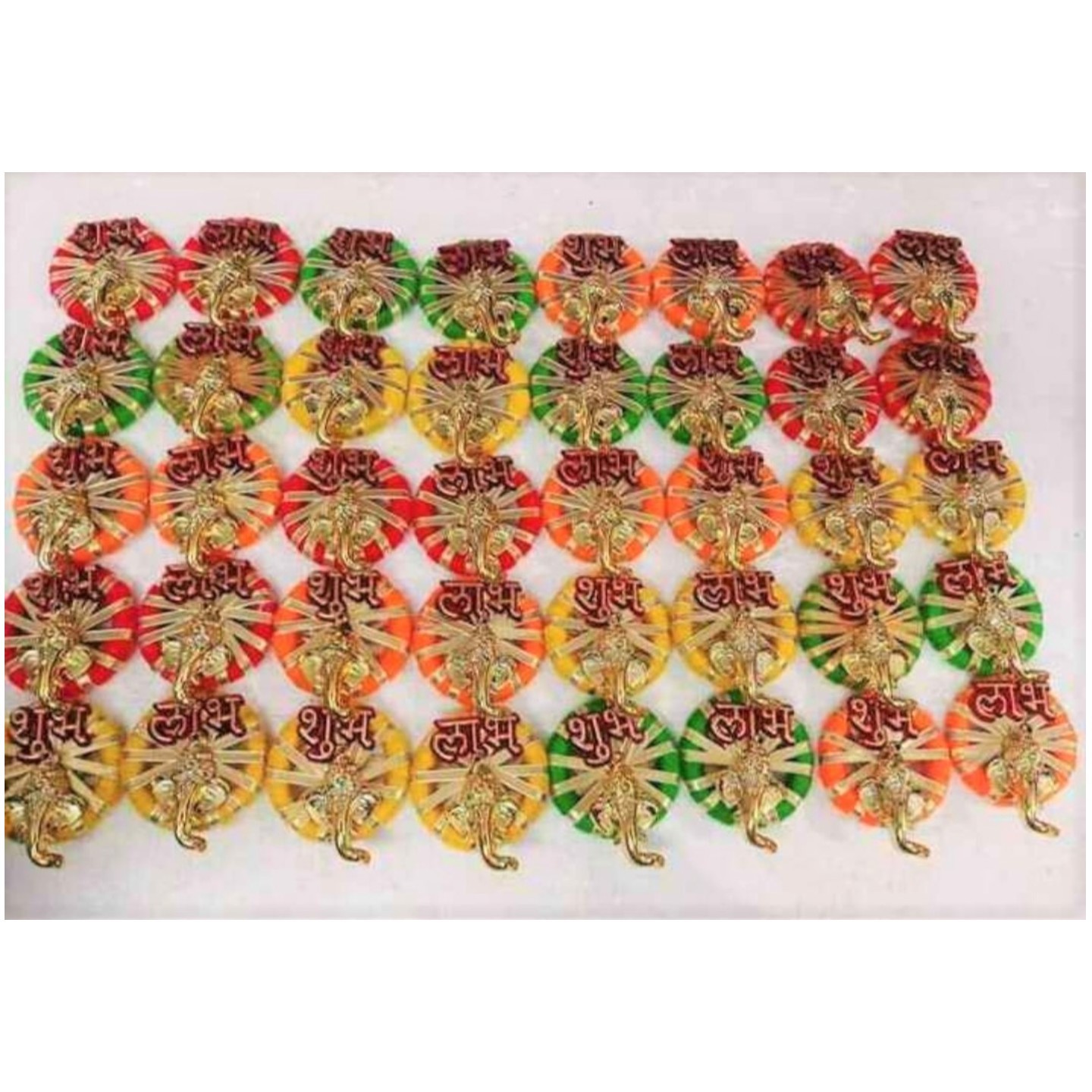 Shubh Labh SL03 multi color - set of 2