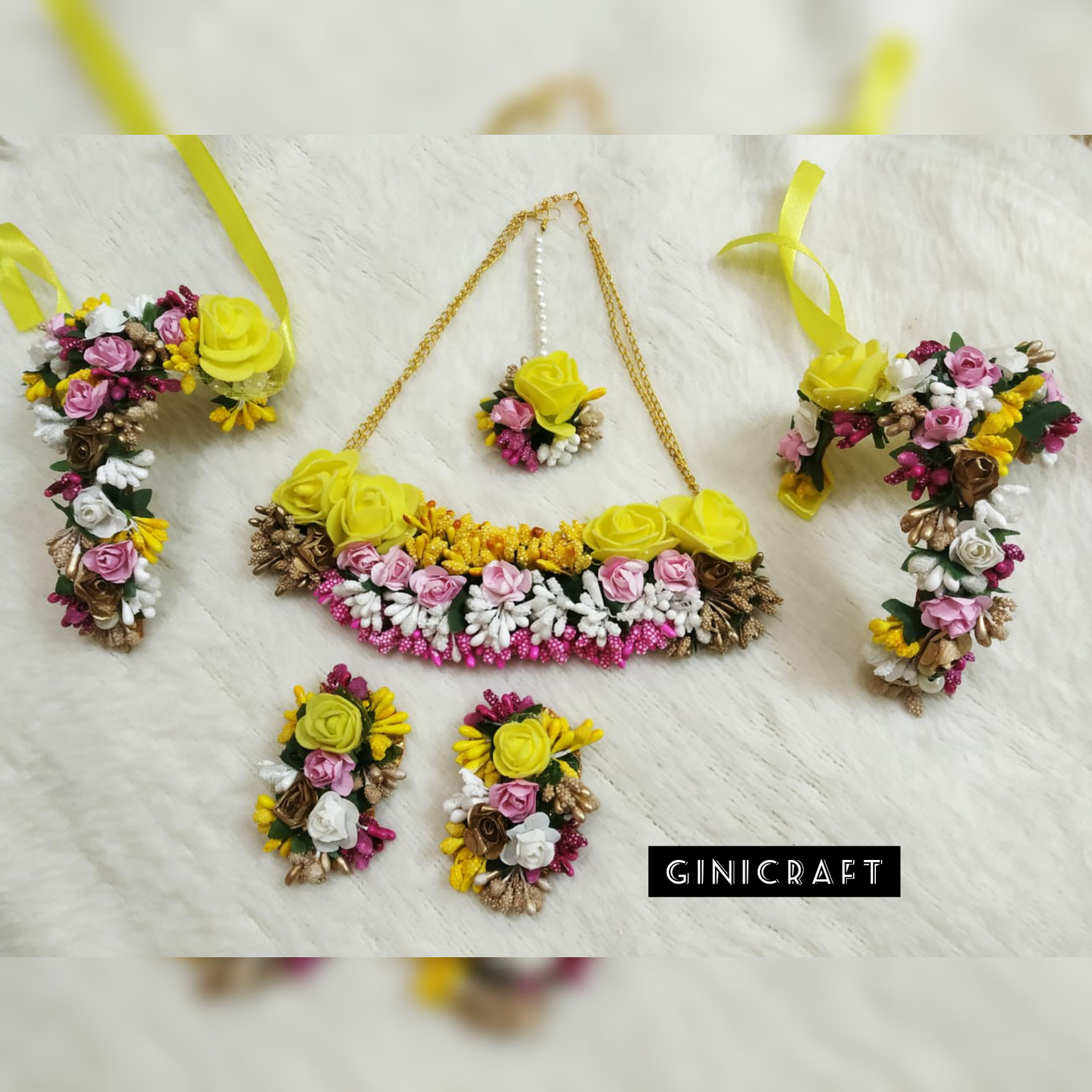 HJJS28 - Floral Jewelry Set