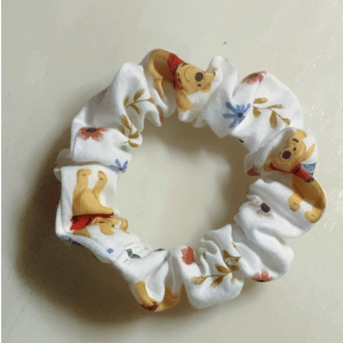 Winnie the Pooh Cotton Scrunchy