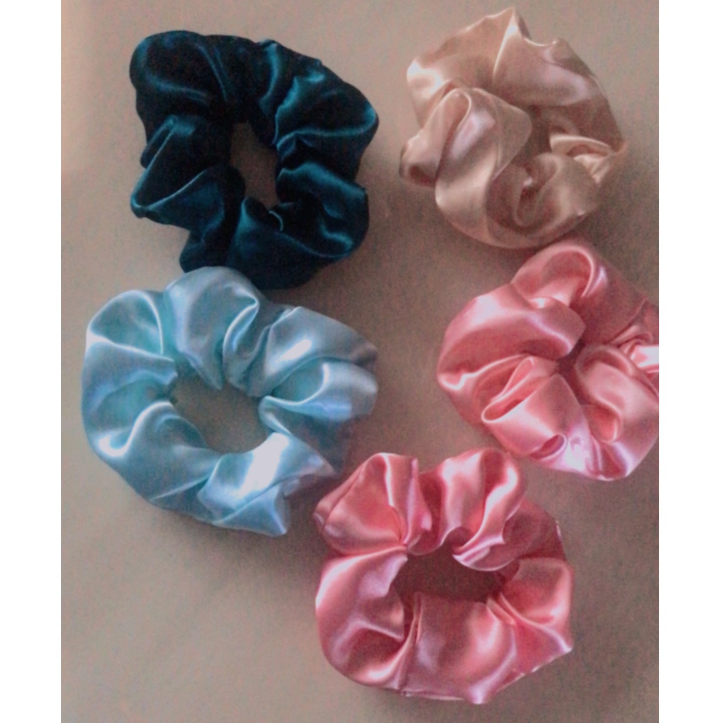 Premium Silk Scrunchies