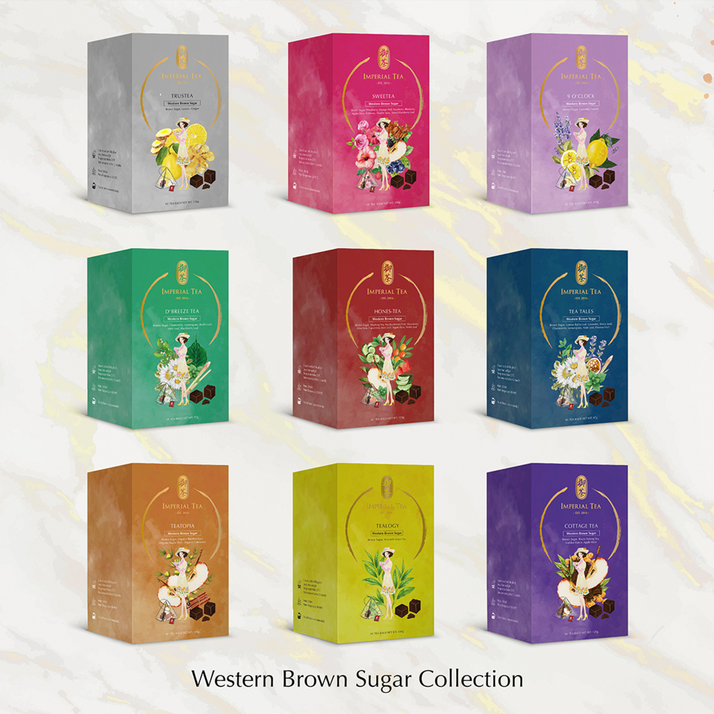 Imperial Tea 御茶 Western Brown Sugar Collection 西式红糖茶系列