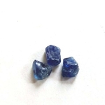 Raw blue sapphire rough gemstone untreated Africa Royal blue sapphire with Track Delivery