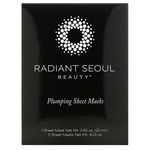 Radiant Seoul, Plumping Beauty Sheet Mask, 5 Sheet Masks, 0.85 oz 25 ml Each