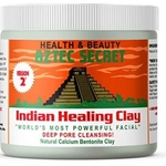 Aztec Secret – Indian Healing Clay 1 lb – Deep Pore Cleansing Facial & Body Mask – The Original 100% Natural Calcium Bentonite Clay – New Version 2
