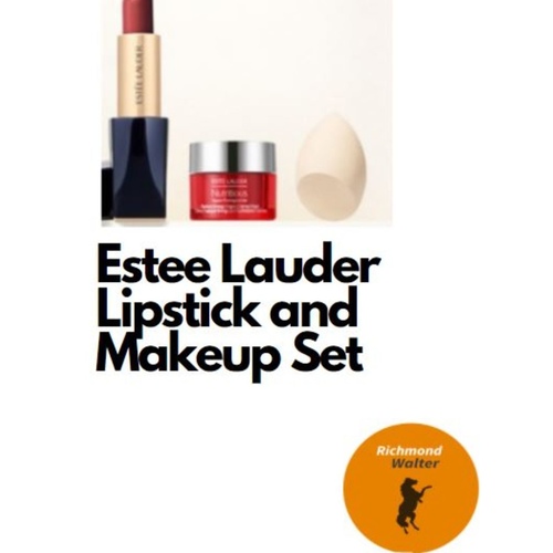 Estee Lauder Bold Red Lipstick Set Package
