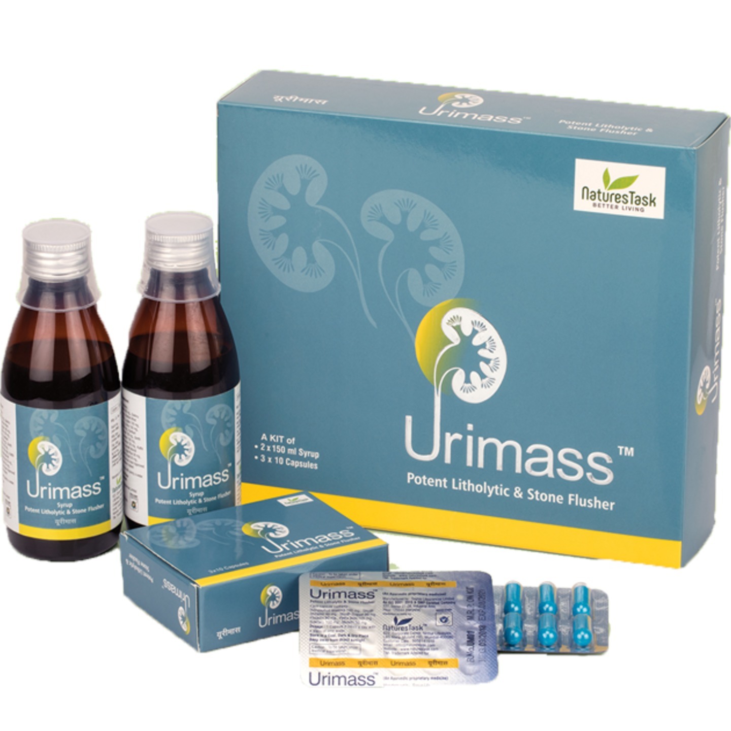 Urimass Kidney stone removal 15 days pack
