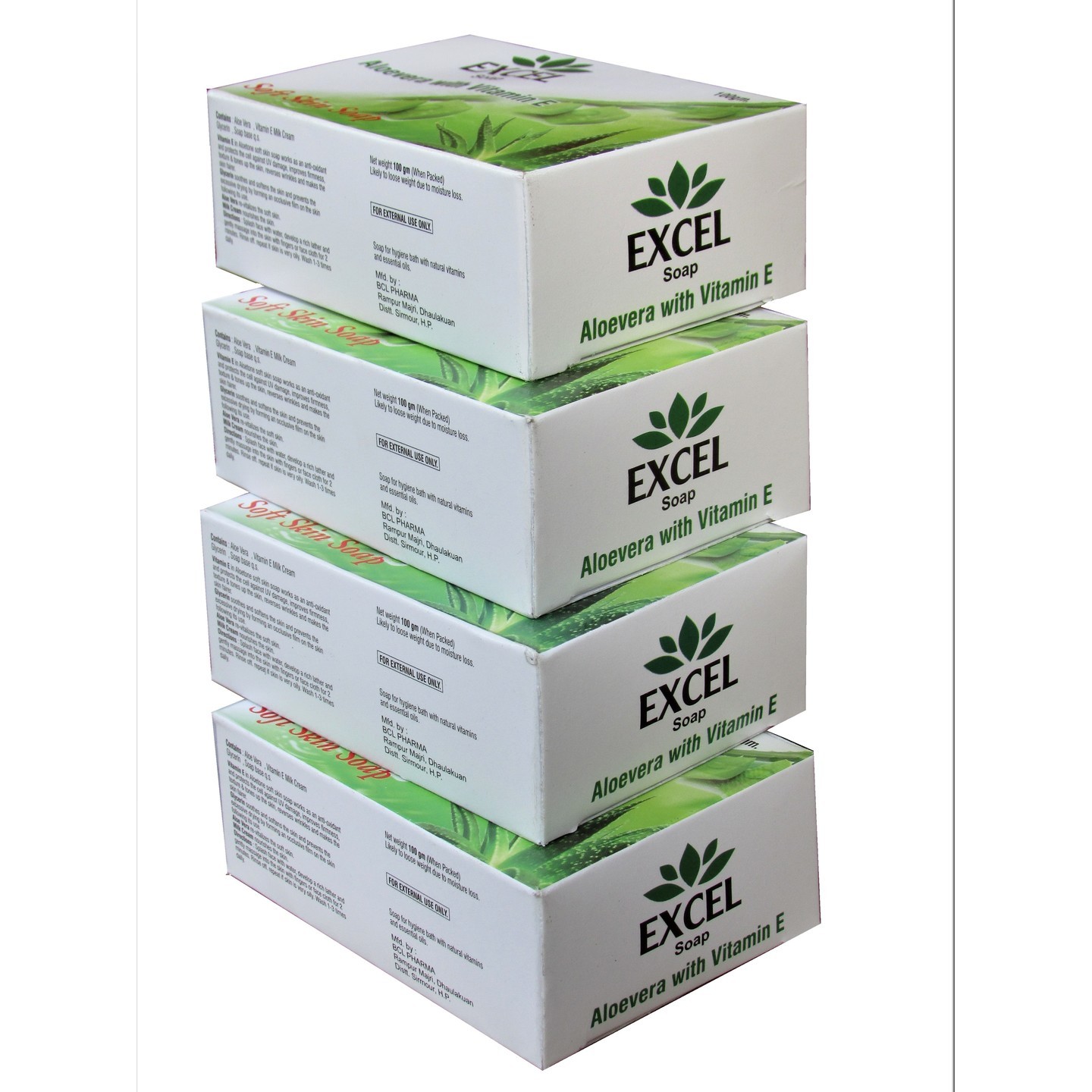 excel aloe vera soap  4 in 1