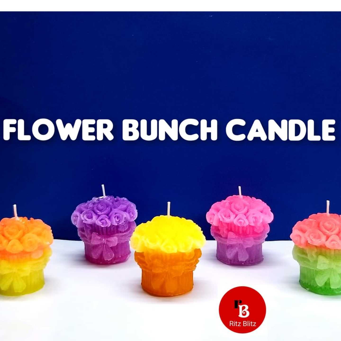 Flower Bunch Candle