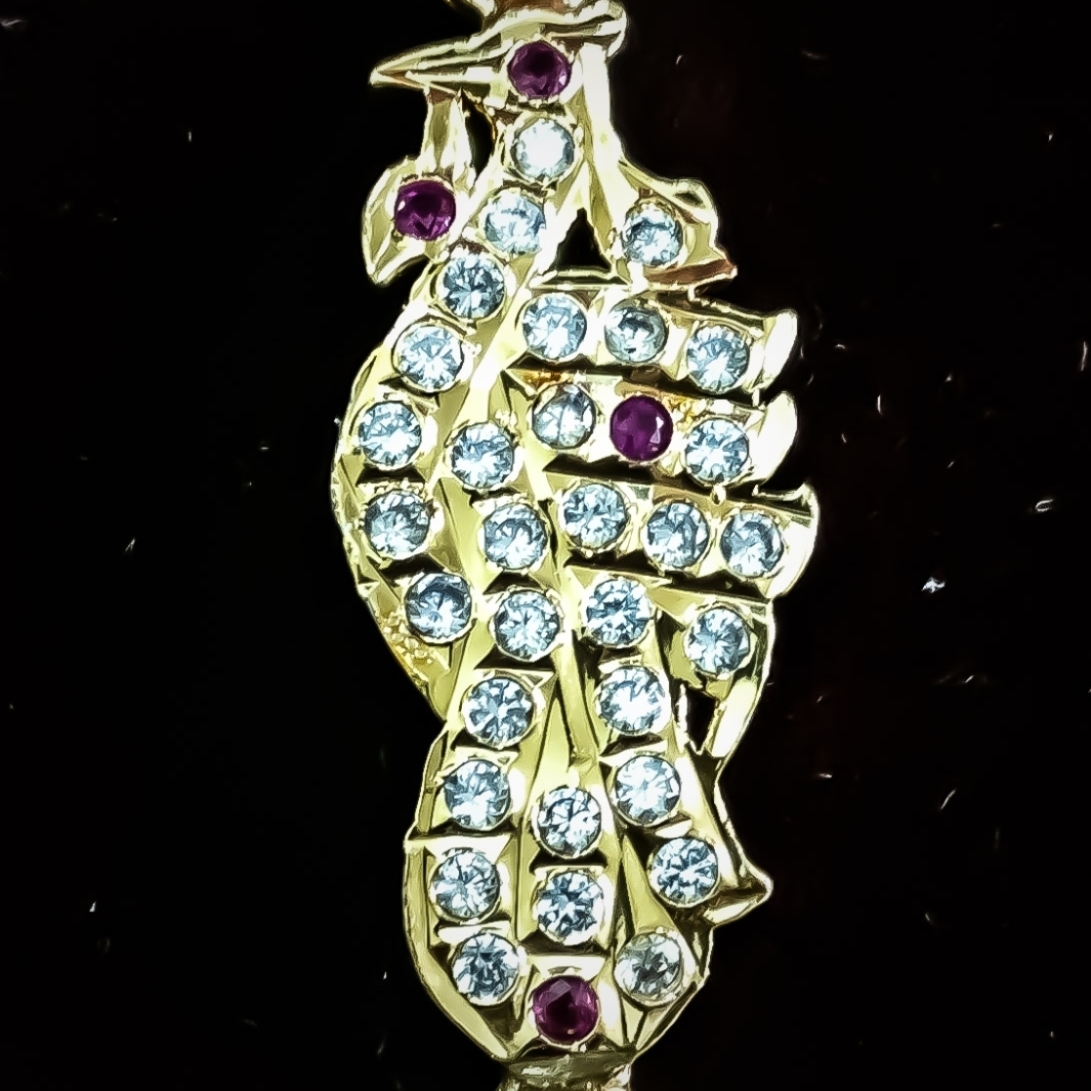 White Stone Mugappu l 1gm Plated I Artificial Gold l Impon l 9944116790 