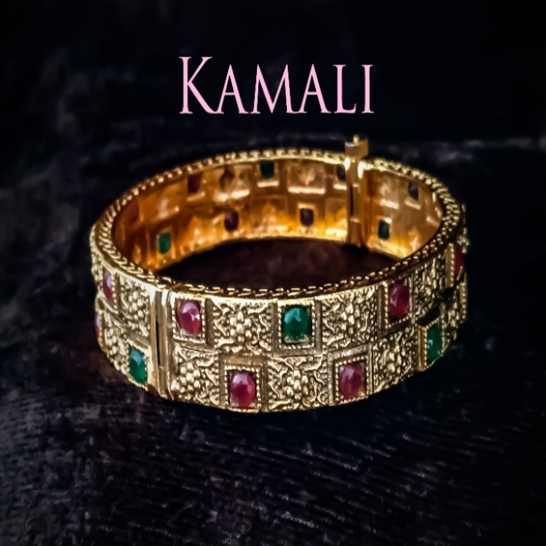 Kempu stone Bangles Bracelet Kada