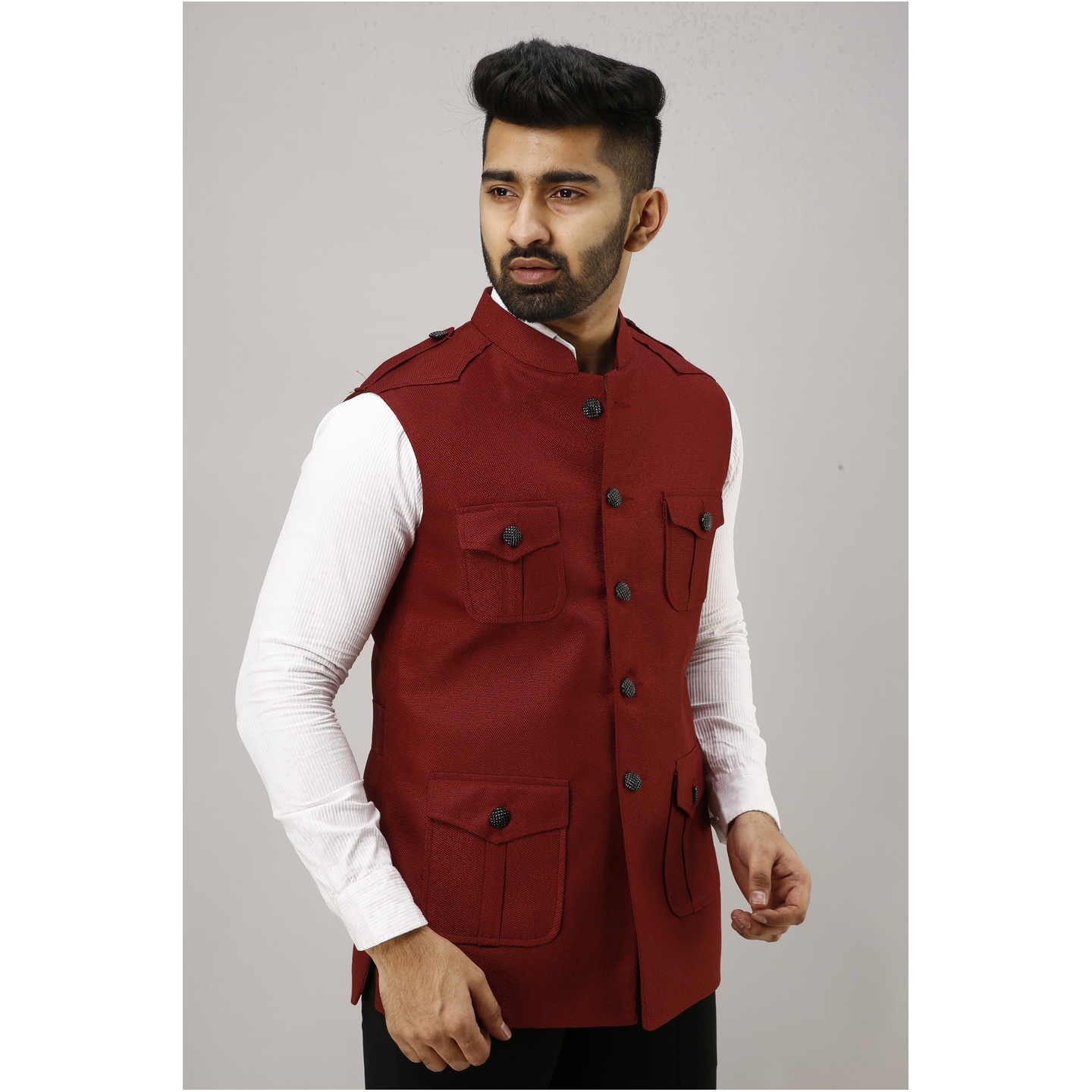 Mens Wear Sleeveless Hunting Jacket