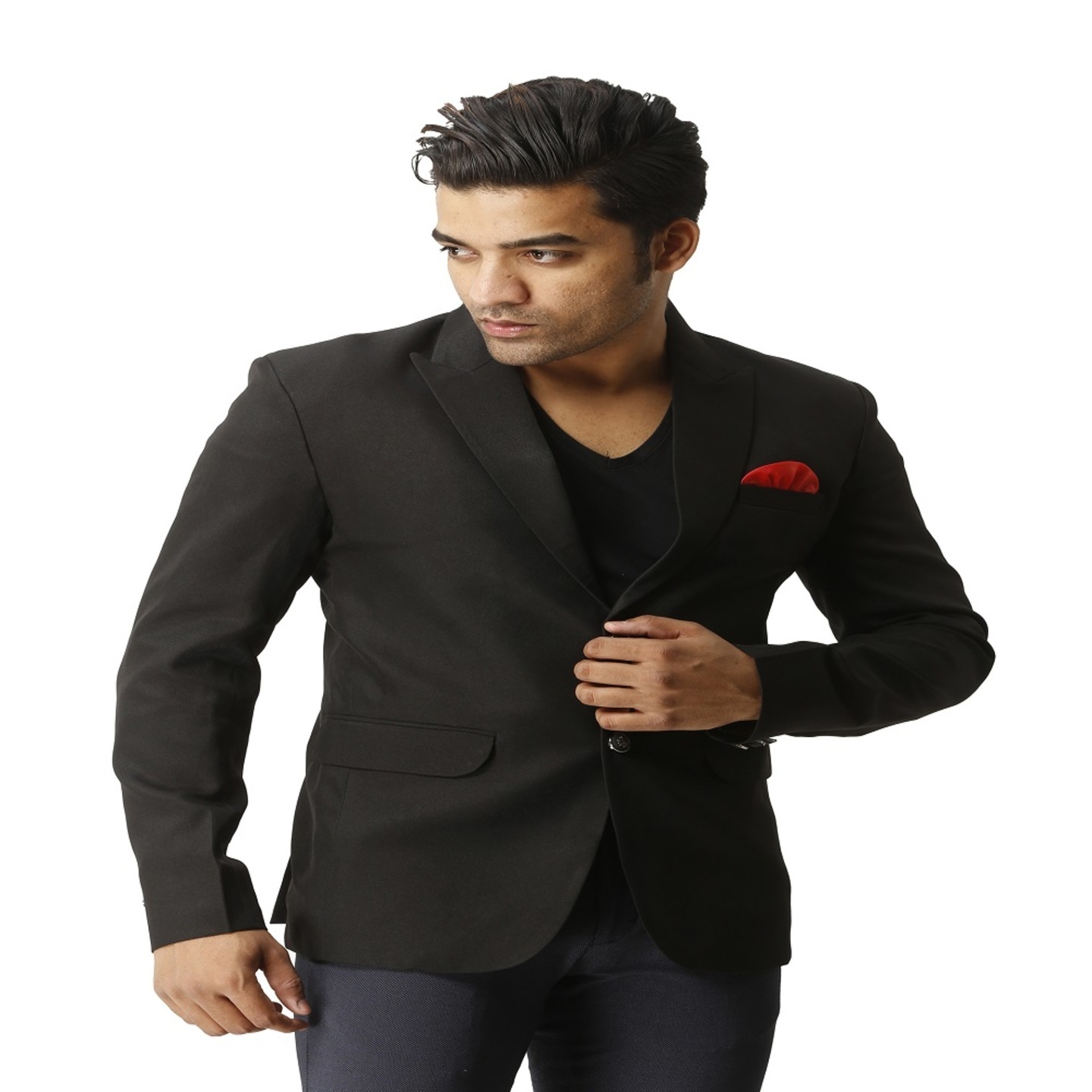 Mens Blazer Oxford Metti Black