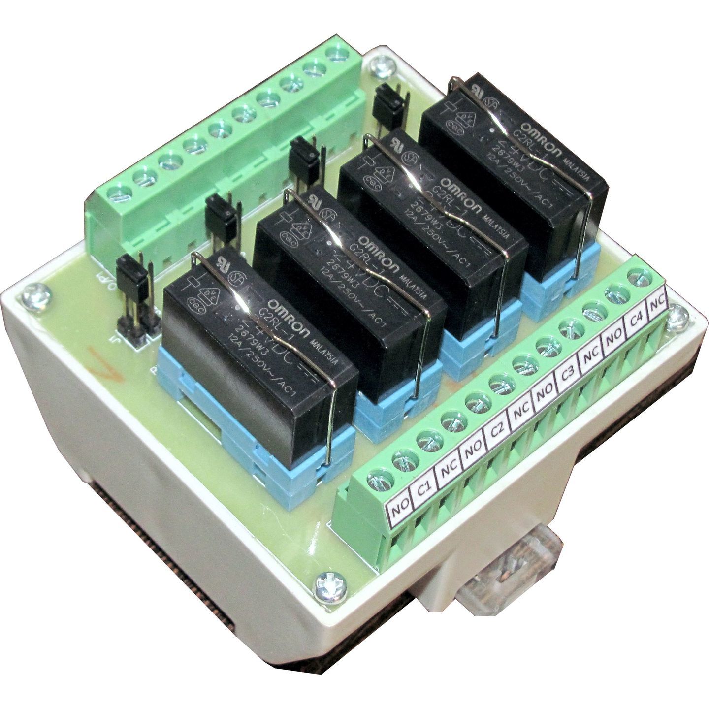 4 Channel 1 C/O Relay Card Module