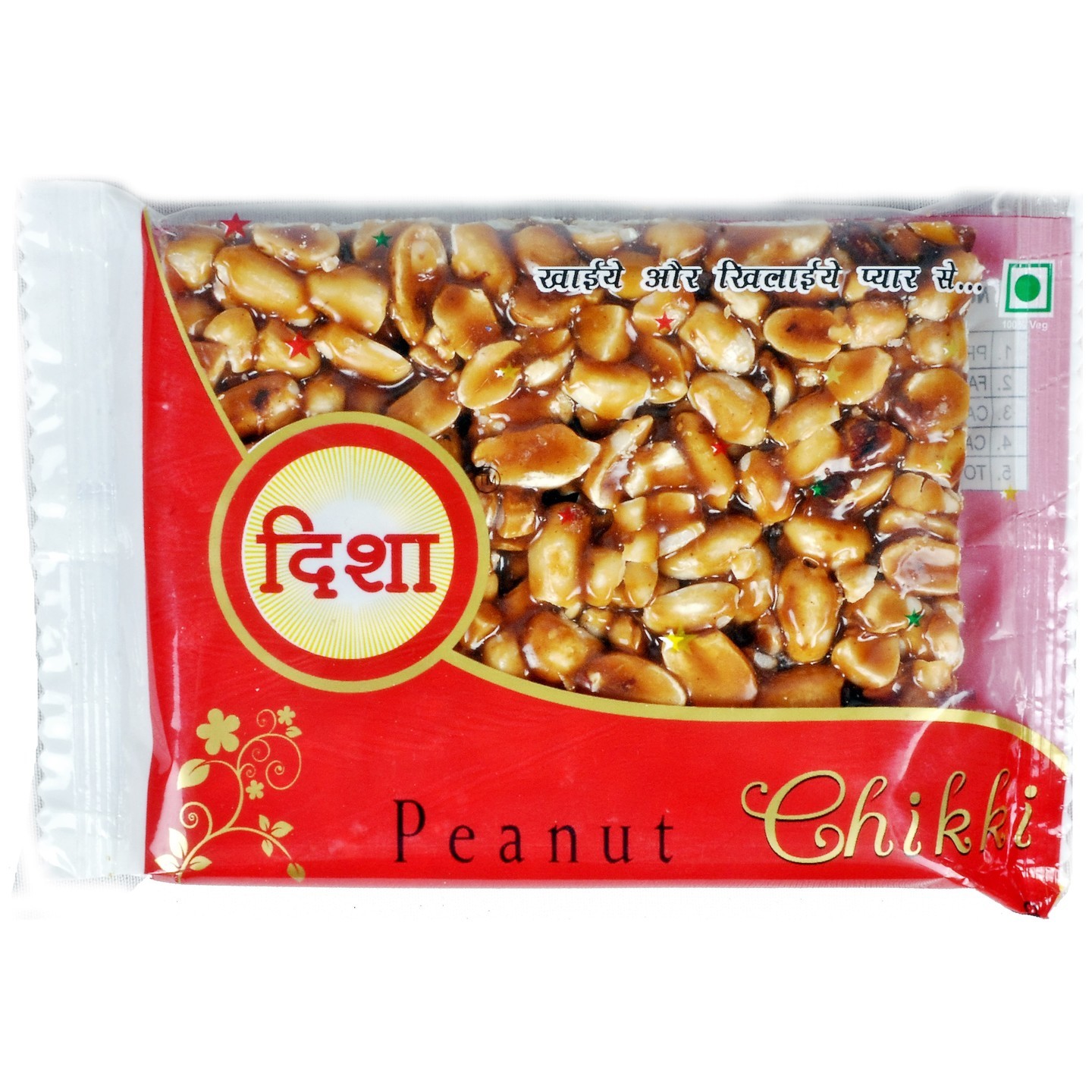 Disha Peanut Chikki - 100 grams