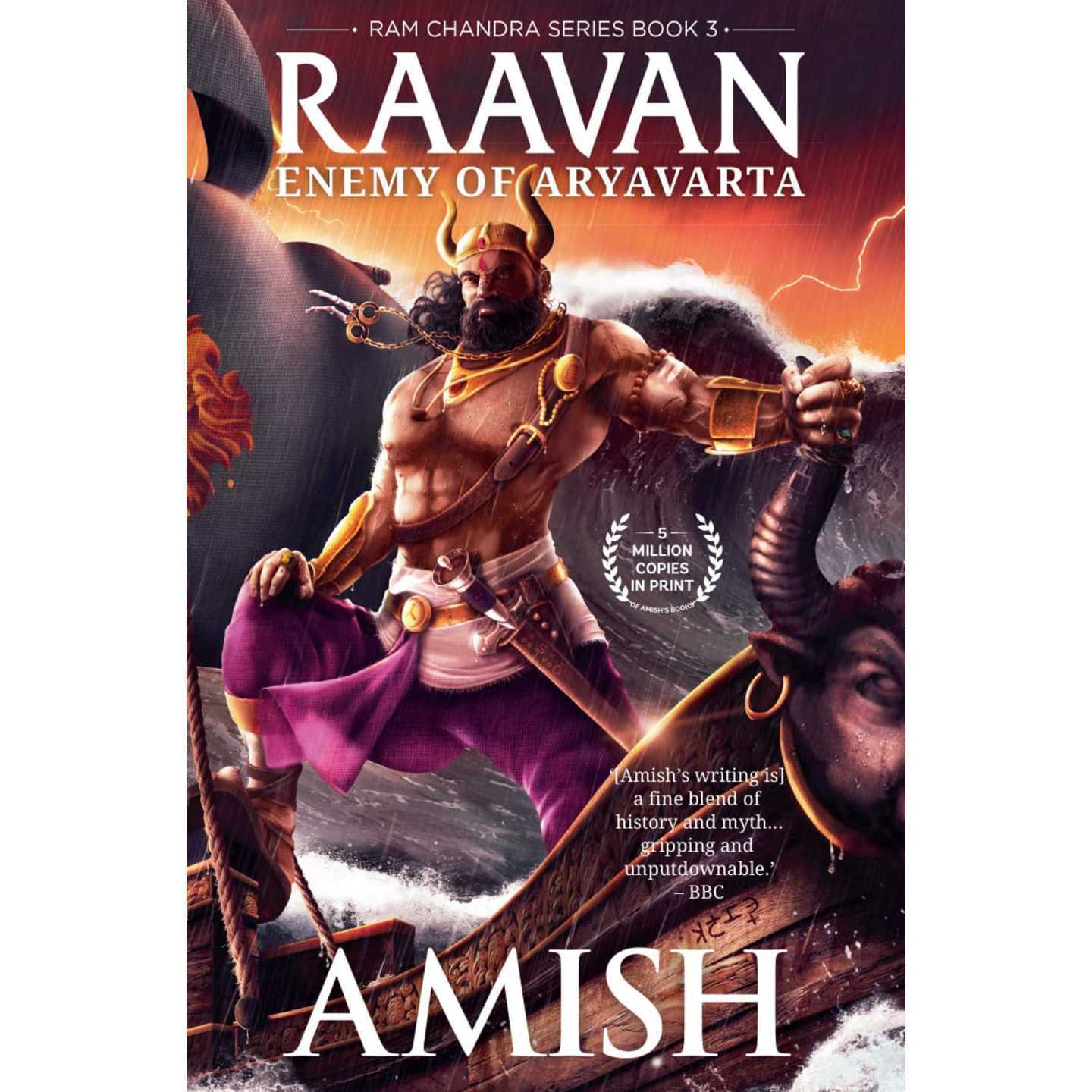 Raavan  Enemy of Aryavarta Ram Chandra Series - Book 3 Paperback  1 January 2019