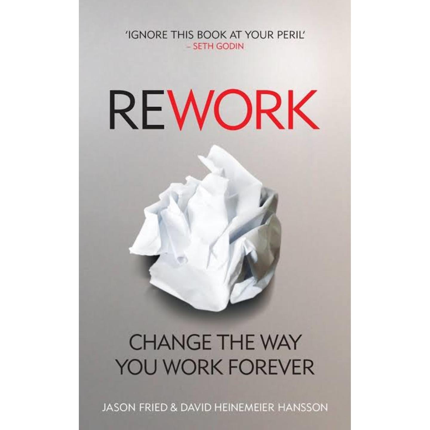 Rework (Paperback) - David Heinemeier Hansson