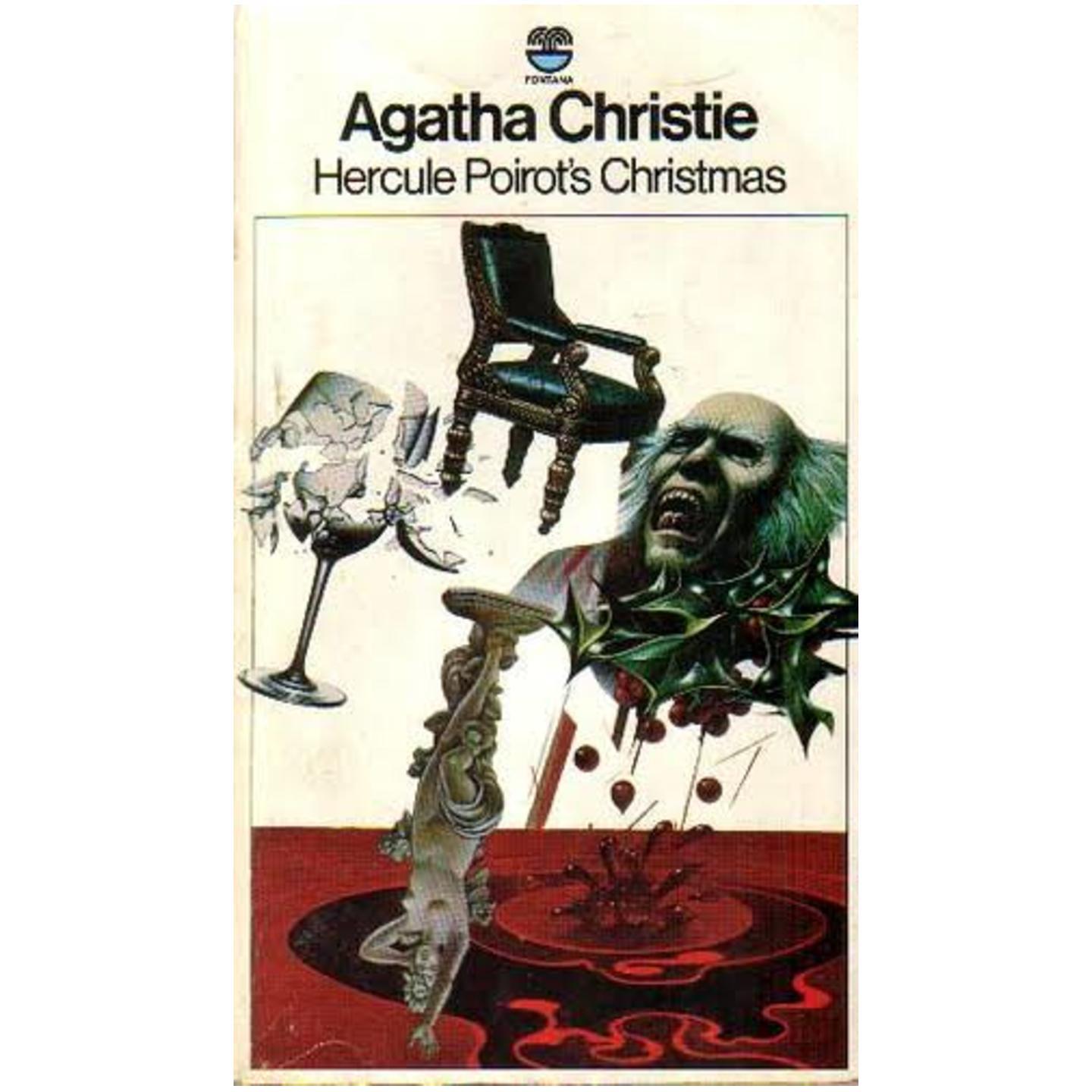 Hercule Poirot's Christmas by Agatha Christie (Old Paperback)