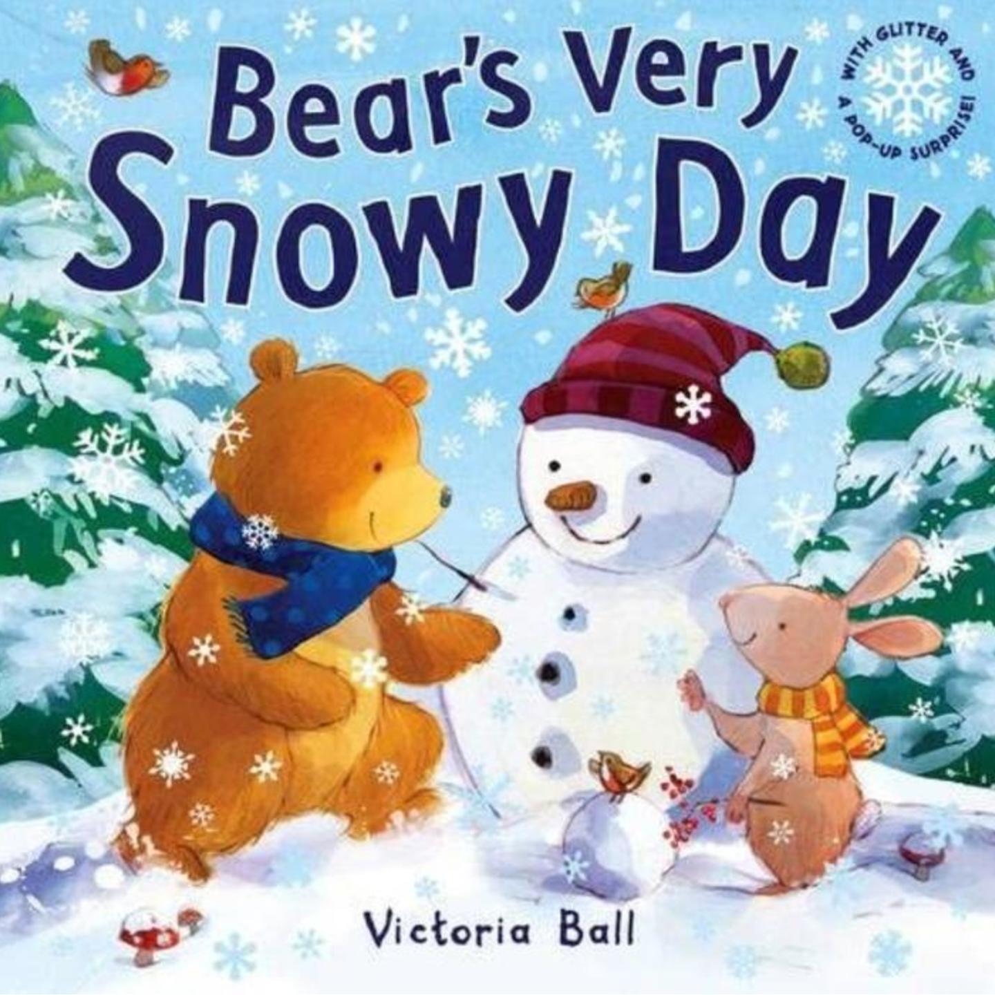 Bears Very Snowy Day by Victoria Bell Hardcover