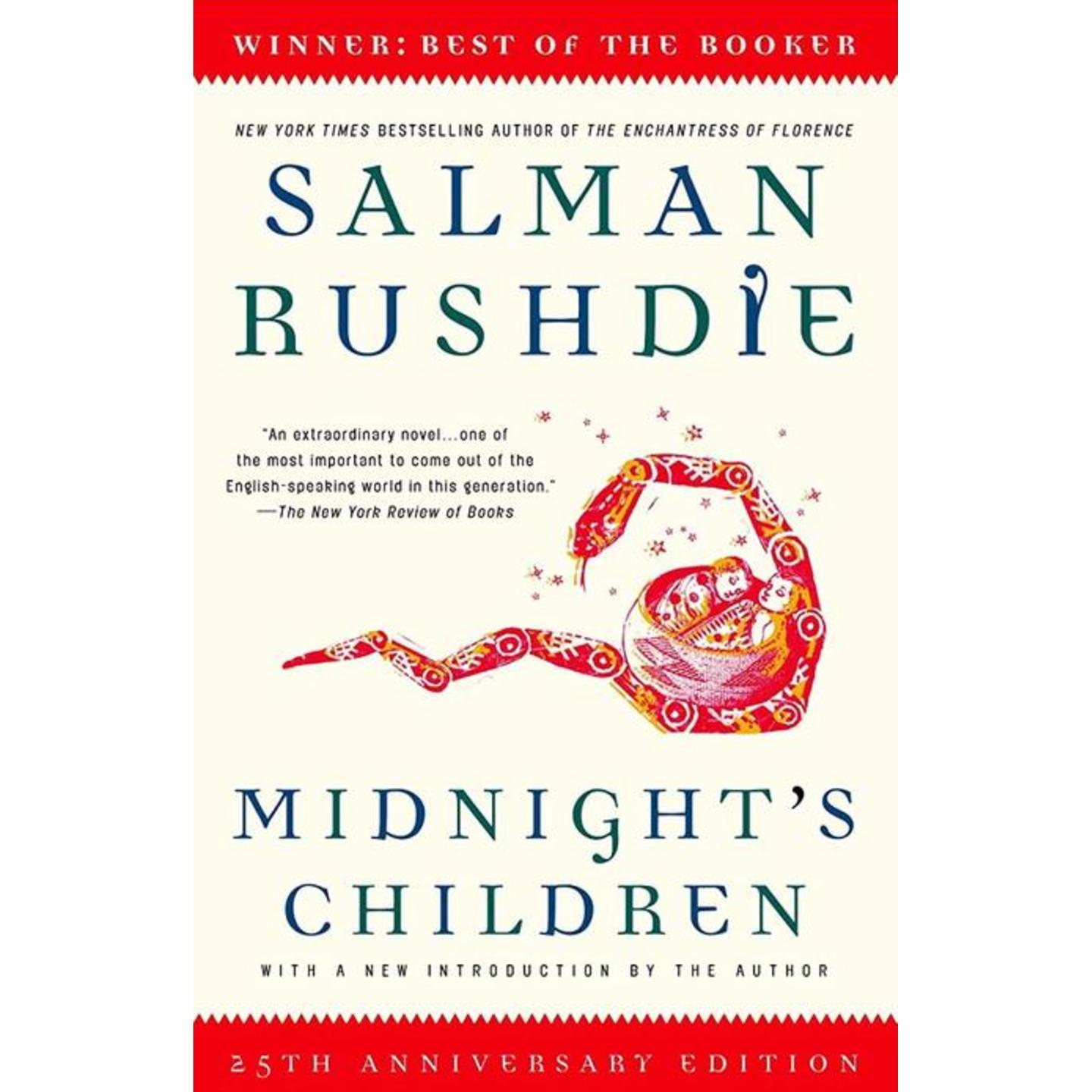 Midnight's Children by Salman Rushdie (old Paperback)