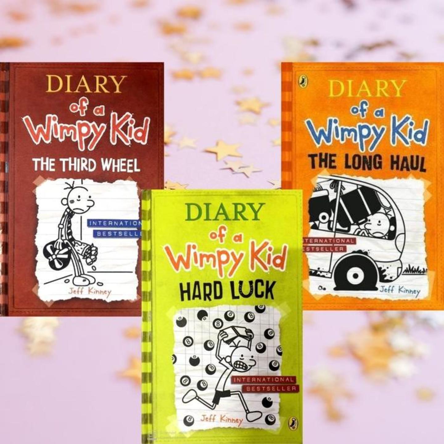 Dairy of a Wimpy Kid Part 7 to 9 Set of 3 Hardcover Books