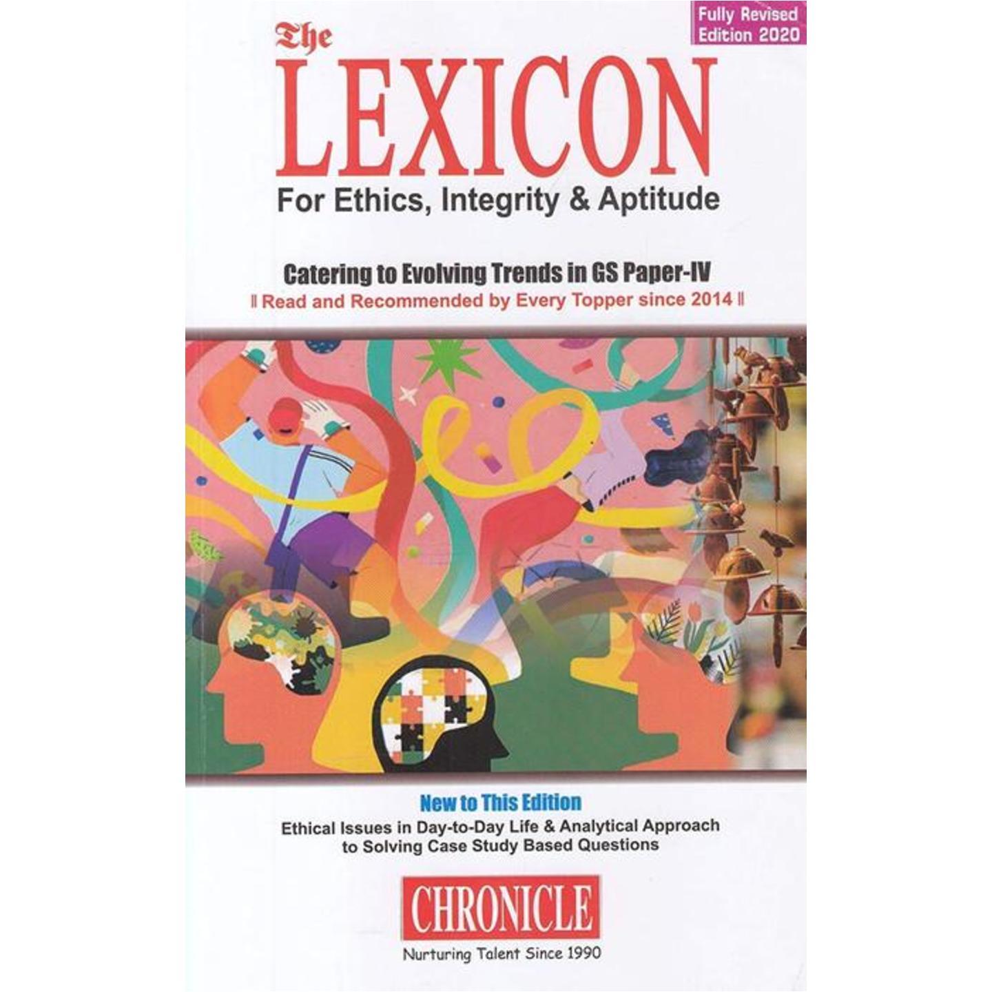 The LEXICON for Ethics, Integrity & Aptitude for IAS General Studies - 6th Paper Edition 2020 Paperback ? January 2020